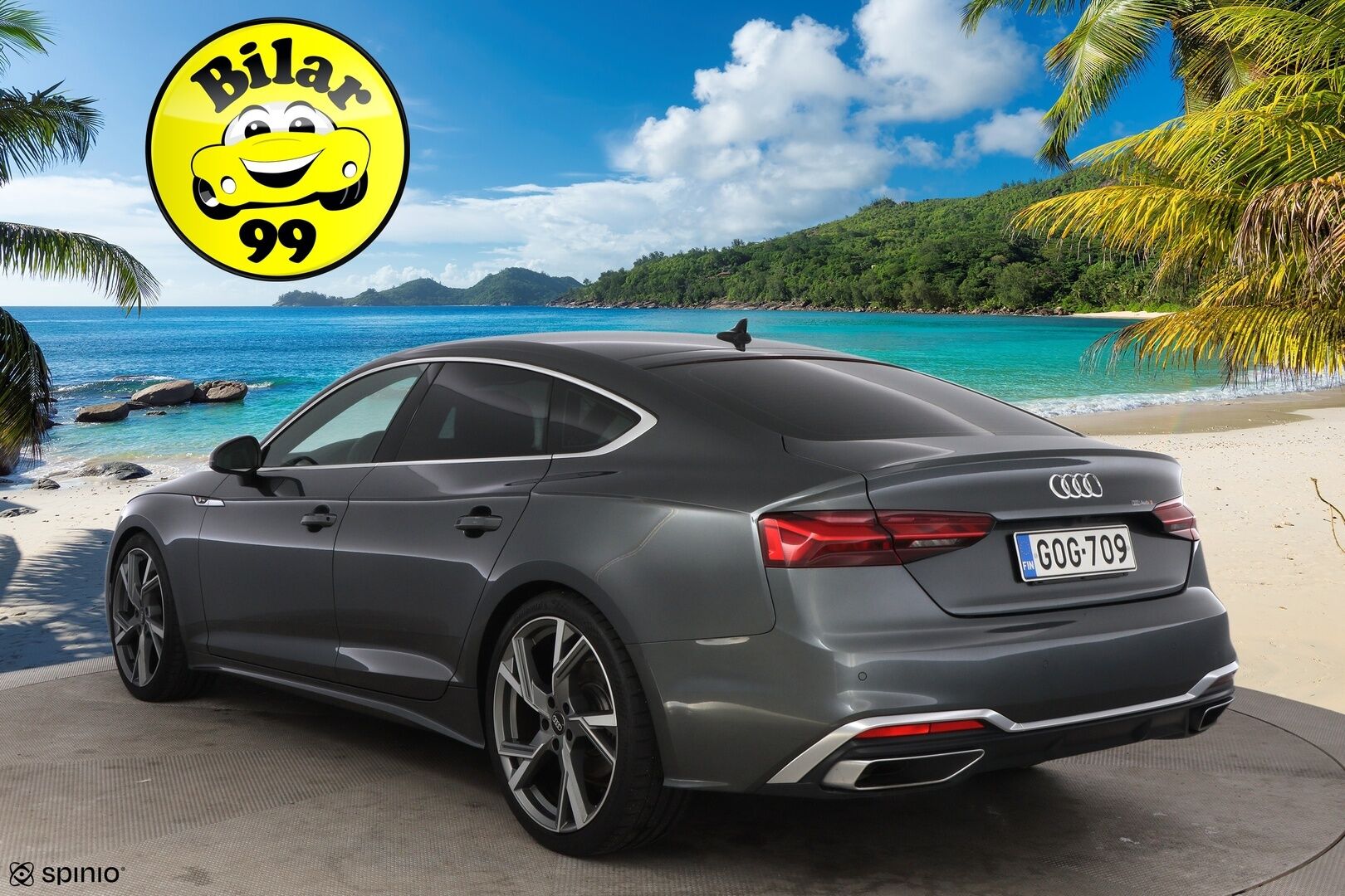 Audi A5 2021 Sportback Business Advanced 40 TFSI MHEV S tronic S Line - 3,99 % KORKOTARJOUS TÄHÄN AUTOON 7.9. ASTI! - Suomiauto / Webasto / Peruutuskamera / Digital Cockpit / Vetokoukku / Matrix LED / Puolinahkasisusta / Todella näyttävä!