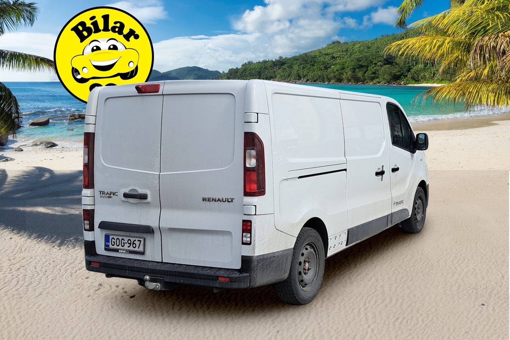 Renault Trafic 2019 dCi 145 L2H1 6,0m3 EDC Navi Edition - Suomiauto / Webasto / Vetokoukku / LED Pure Vision / Peruutuskamera / Navi / 2x Hyvät renkaat / Juuri huollettu!