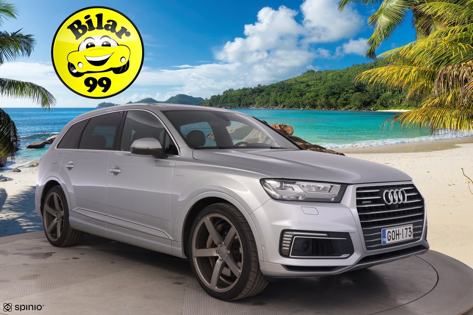 Audi Q7 2017 3,0 V6 TDI e-tron quattro tiptronic *ACC / Koukku alletaittuva / Bose / Adapt.LED / S.Luukku / Panorama* - *Aidot 22" Vossenit kesäksi! / Hiljattain leimattu!!*