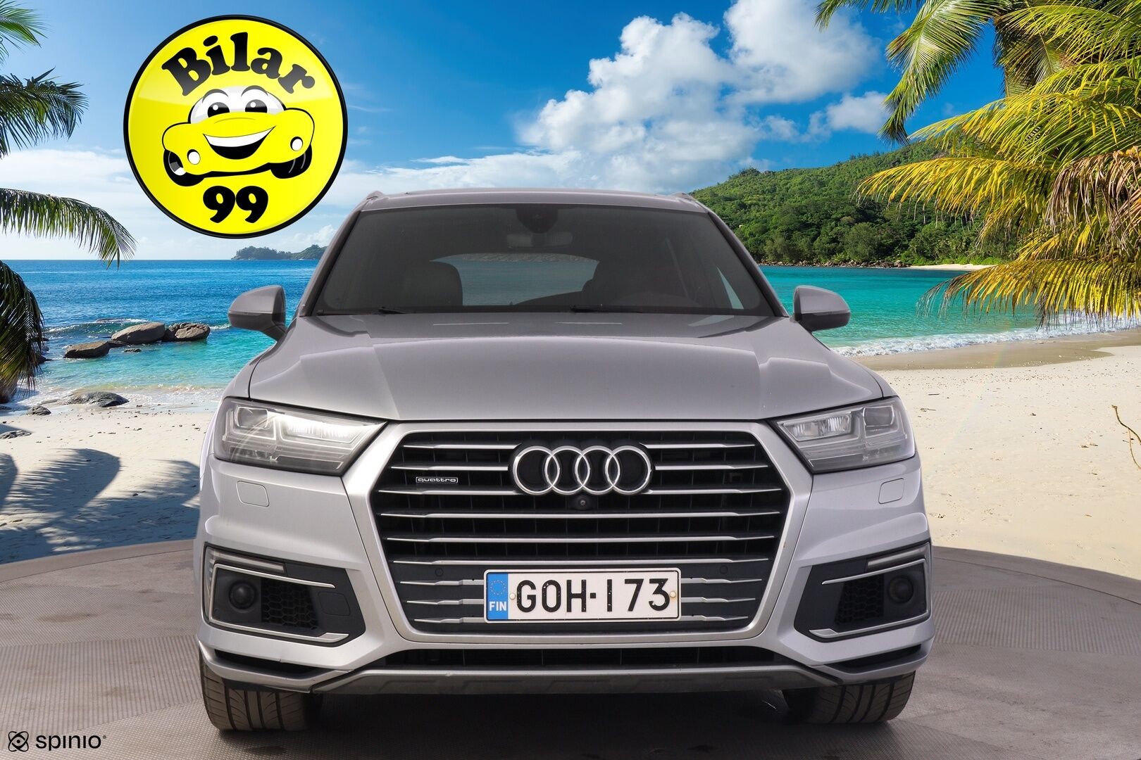 Audi Q7 2017 3,0 V6 TDI e-tron quattro tiptronic *ACC / Koukku alletaittuva / Bose / Adapt.LED / S.Luukku / Panorama* - *Aidot 22" Vossenit kesäksi! / Hiljattain leimattu!!*