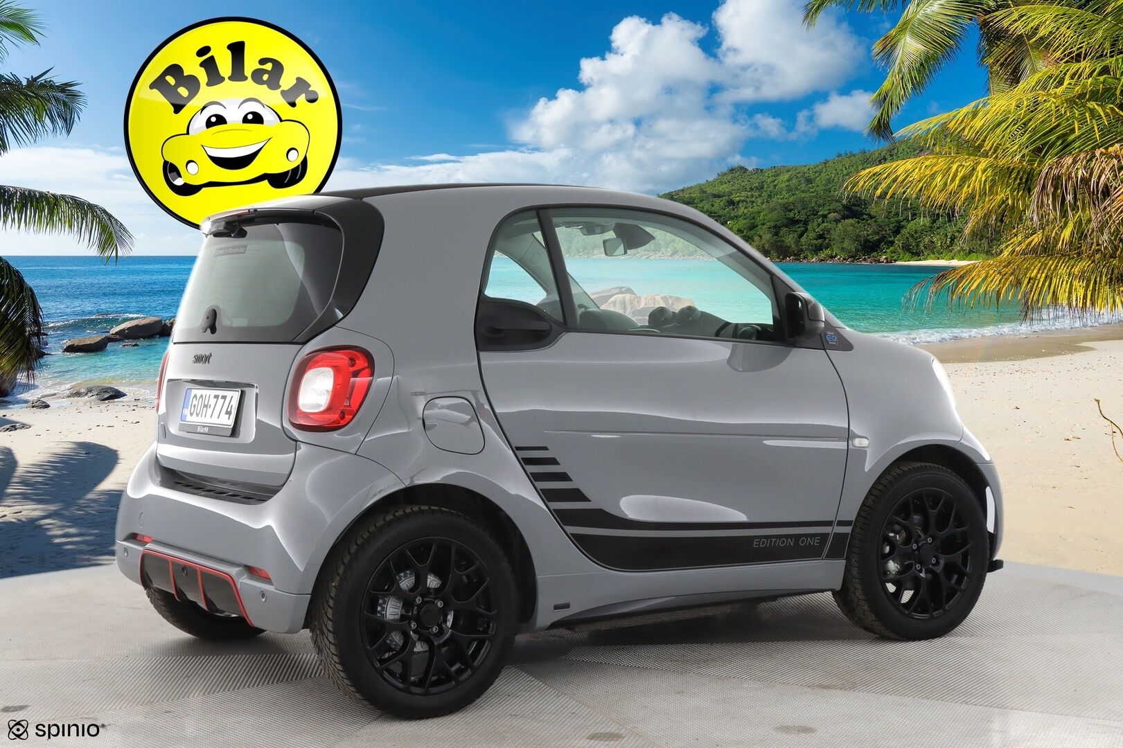 smart fortwo 2023 coupé EQ - | Näppärä! | Nahkapenkit | Peruutustutka | Automaattinen ilmastointi | Penkinlämmittimet |