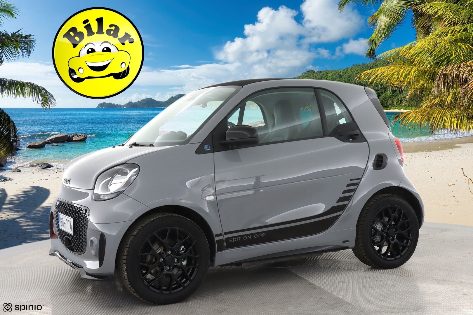 smart fortwo 2023 coupé EQ - | Näppärä! | Nahkapenkit | Peruutustutka | Automaattinen ilmastointi | Penkinlämmittimet |
