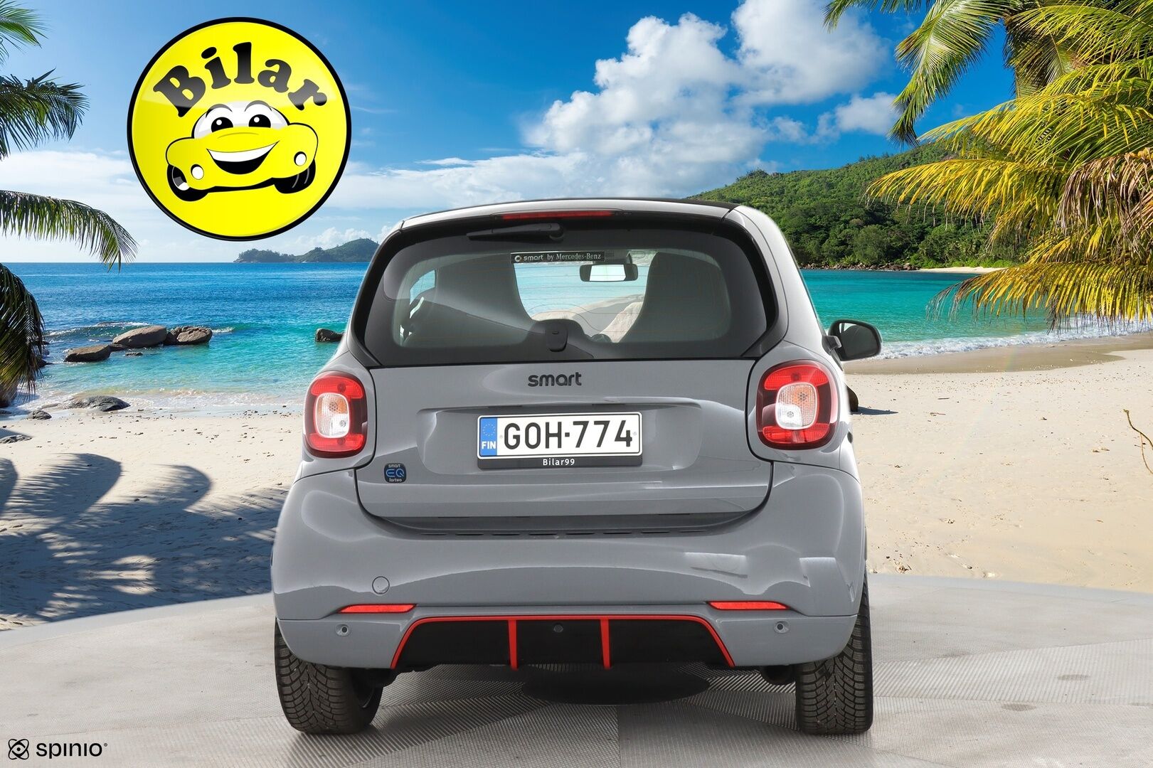 smart fortwo 2023 coupé EQ - | Näppärä! | Nahkapenkit | Peruutustutka | Automaattinen ilmastointi | Penkinlämmittimet |