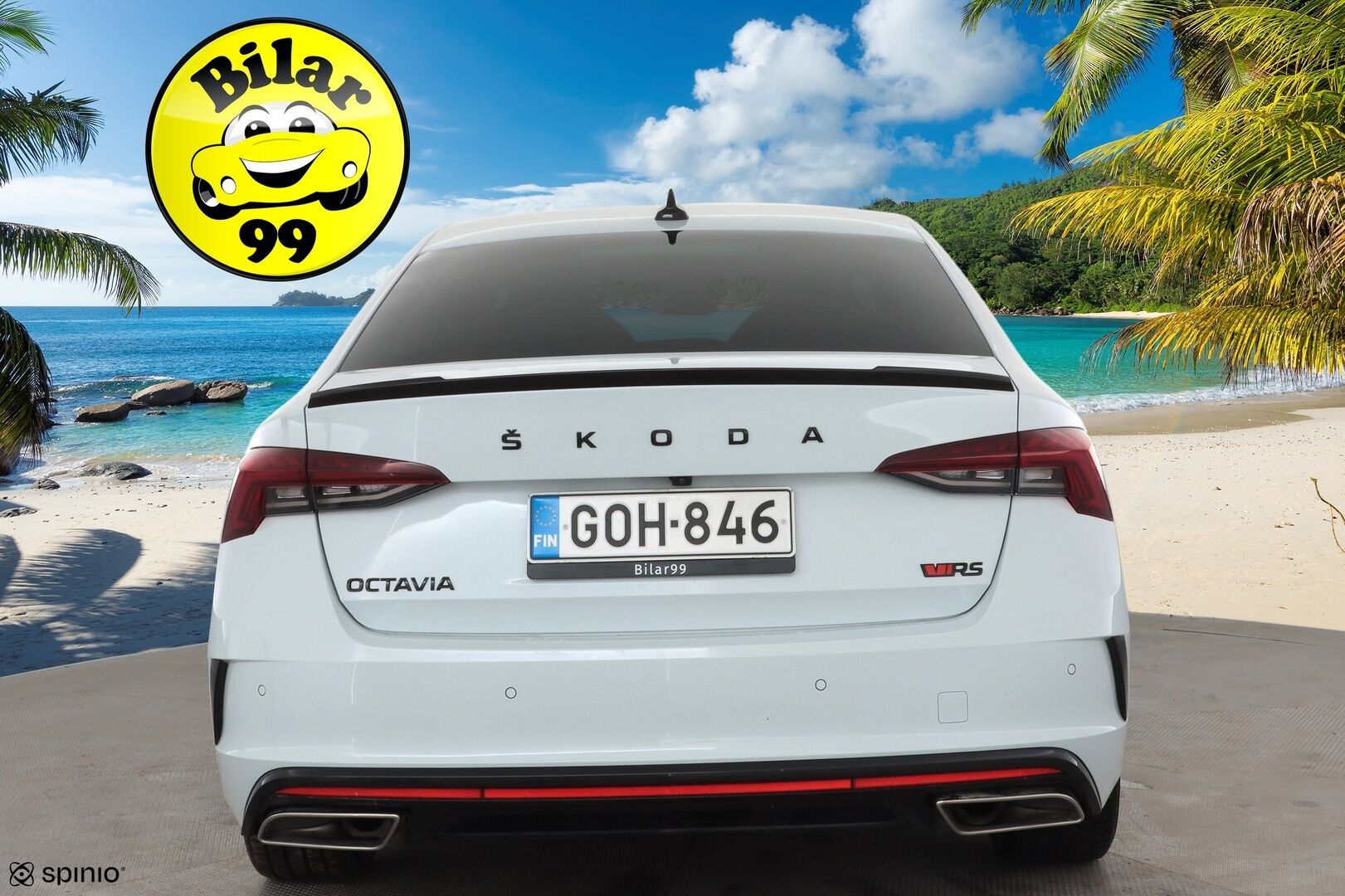 Skoda Octavia 2021 2,0 TSI RS DSG Autom. * ACC / Webasto / Koukku / Canton / Matrix LED / Navi / Sporttipenkit / Digimittaristo / Ratinlämmitin / Keyless * - Suomi-auto / Kahdet renkaat aluvanteilla