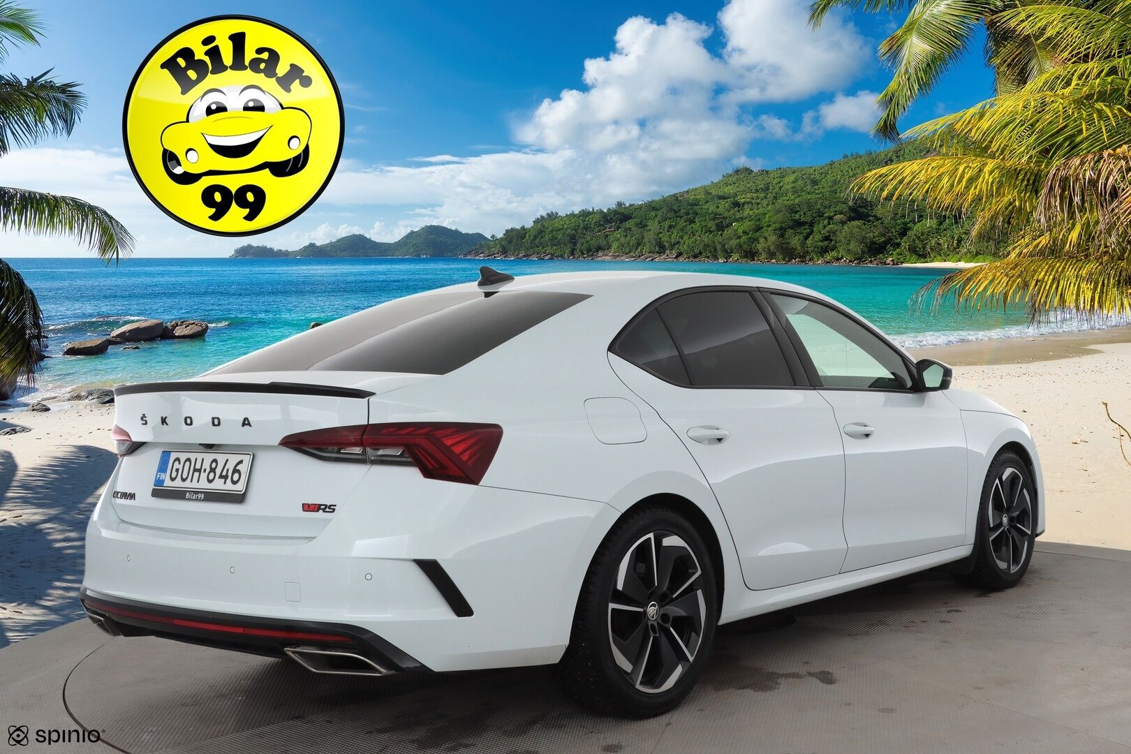 Skoda Octavia 2021 2,0 TSI RS DSG Autom. * ACC / Webasto / Koukku / Canton / Matrix LED / Navi / Sporttipenkit / Digimittaristo / Ratinlämmitin / Keyless * - Suomi-auto / Kahdet renkaat aluvanteilla