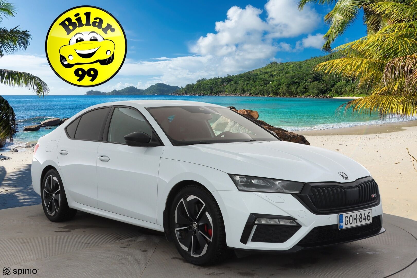 Skoda Octavia 2021 2,0 TSI RS DSG Autom. * ACC / Webasto / Koukku / Canton / Matrix LED / Navi / Sporttipenkit / Digimittaristo / Ratinlämmitin / Keyless * - Suomi-auto / Kahdet renkaat aluvanteilla