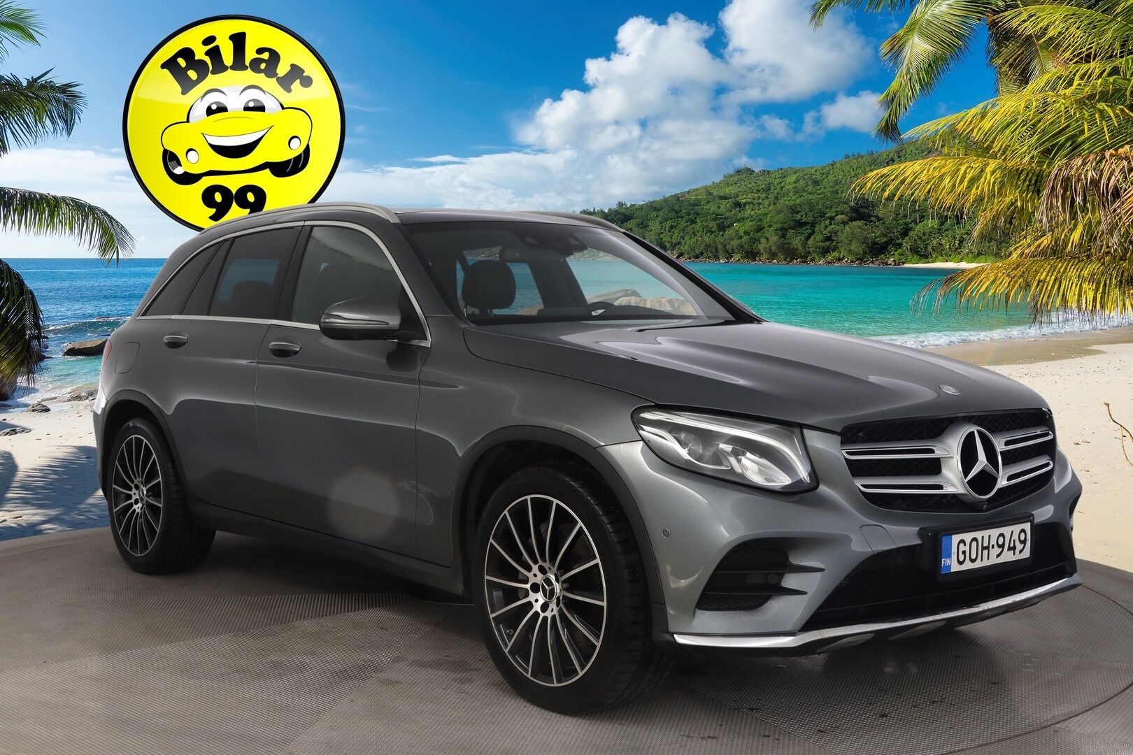 Mercedes-Benz GLC 2016 250 d 4Matic A Premium Business AMG *Panorama / 360-kamera / Koukku / Kessy / Navi* - 3,99 % KORKOTARJOUS TÄHÄN AUTOON 28.9. ASTI! - *Juuri huollettu / AMG sisä- ja ulkopaketti / 2x hyvät renkaat aluvanteilla*