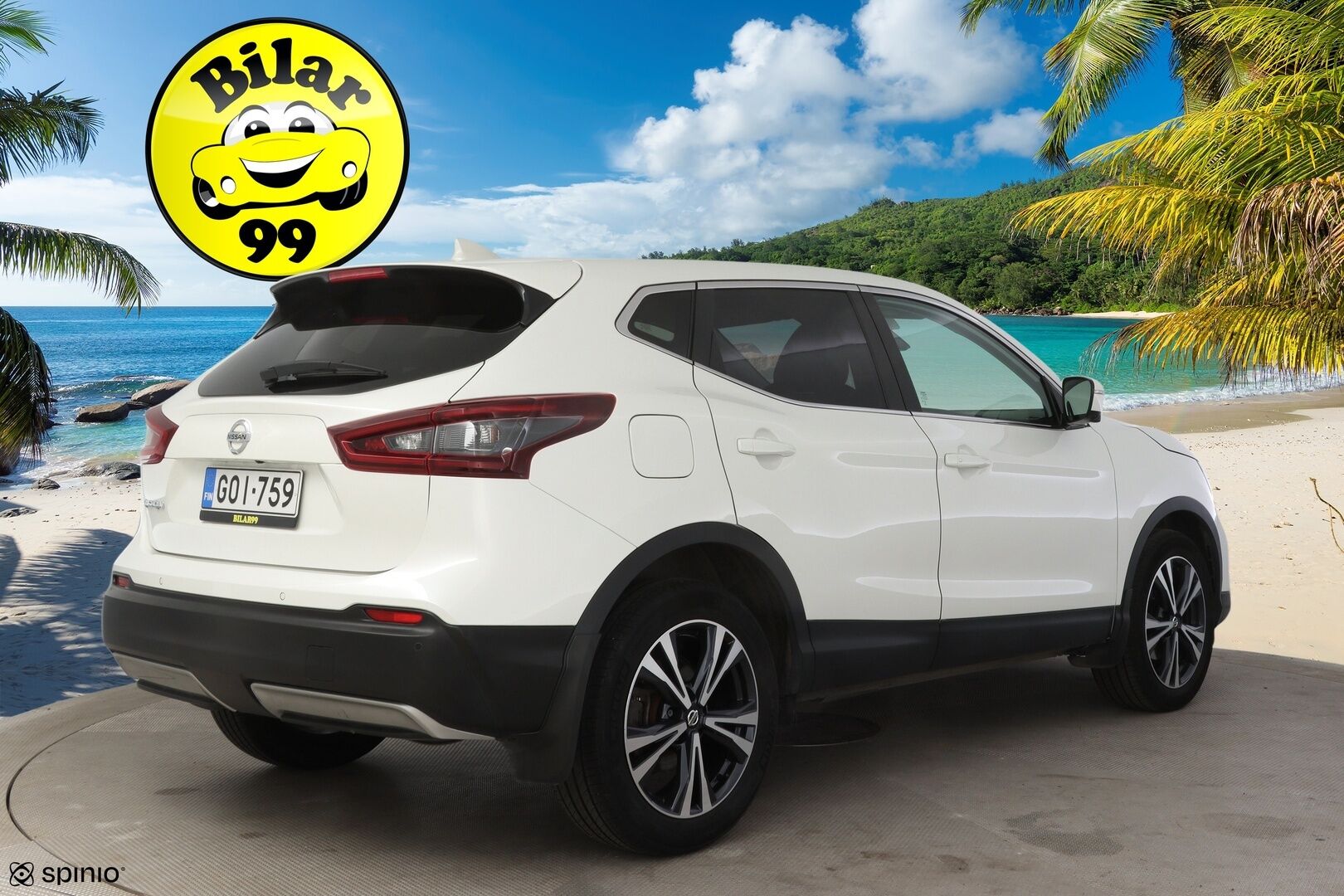Nissan Qashqai 2021 DIG-T 160 N-Connecta 2WD DCT NNC * Suomi-auto / Lohkolämmitin / 360-kamera / Keyless Go / Navi ** - *Siistikuntoinen vähän ajettu Suomiauto! / CarPlay / Tutkat / LED / 2x renkaat* 