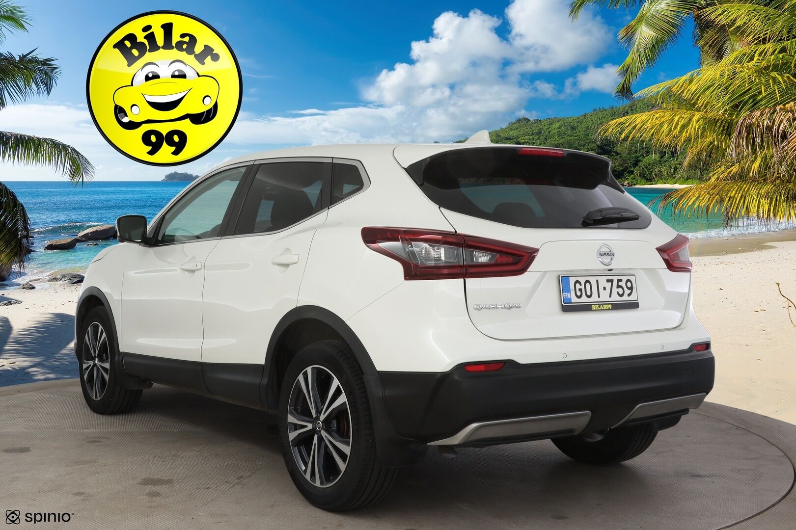 Nissan Qashqai 2021 DIG-T 160 N-Connecta 2WD DCT NNC * Suomi-auto / Lohkolämmitin / 360-kamera / Keyless Go / Navi ** - *Siistikuntoinen vähän ajettu Suomiauto! / CarPlay / Tutkat / LED / 2x renkaat* 