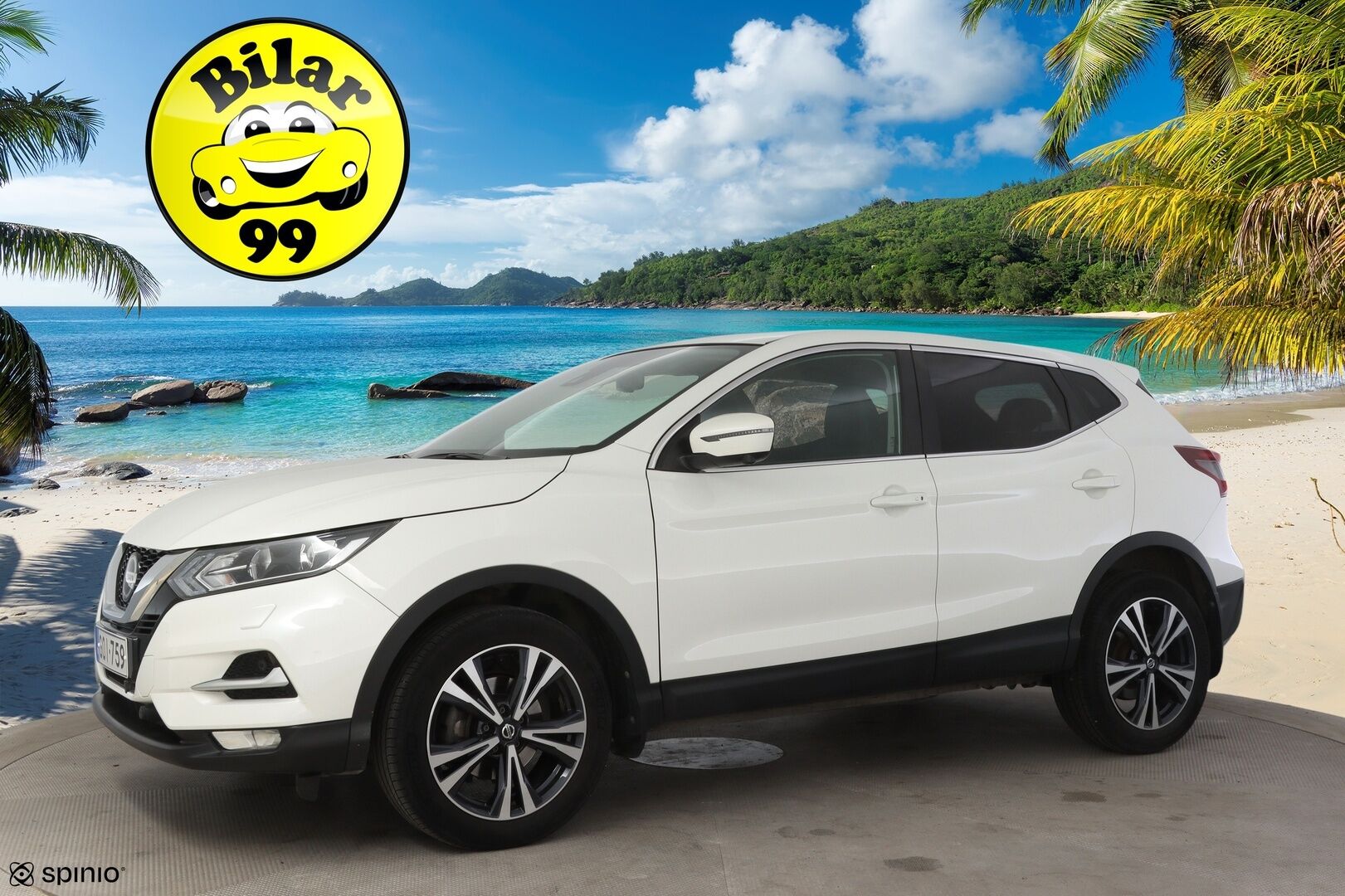 Nissan Qashqai 2021 DIG-T 160 N-Connecta 2WD DCT NNC * Suomi-auto / Lohkolämmitin / 360-kamera / Keyless Go / Navi ** - *Siistikuntoinen vähän ajettu Suomiauto! / CarPlay / Tutkat / LED / 2x renkaat* 
