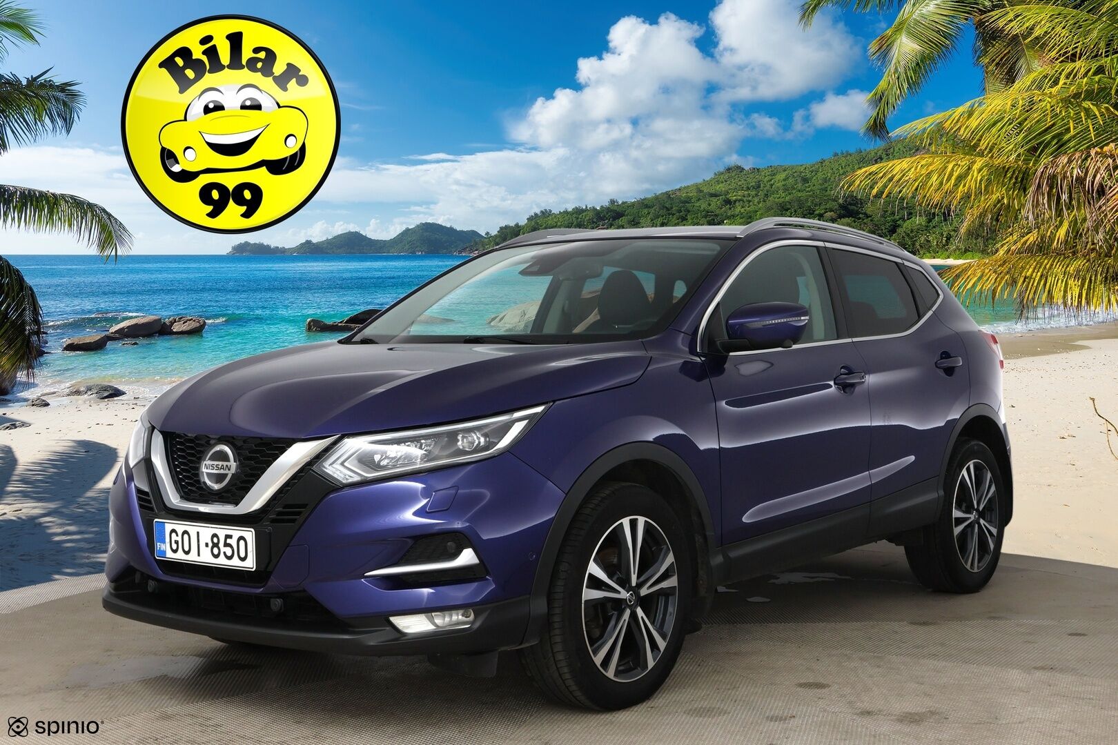 Nissan Qashqai 2020 DIG-T 160 Tekna 2WD DCT MY19-WLTP / Adapt. Vakkari / 1. Om. Suomi-Auto / 360 kamera / Navi - Merkkihuolettu / LED 