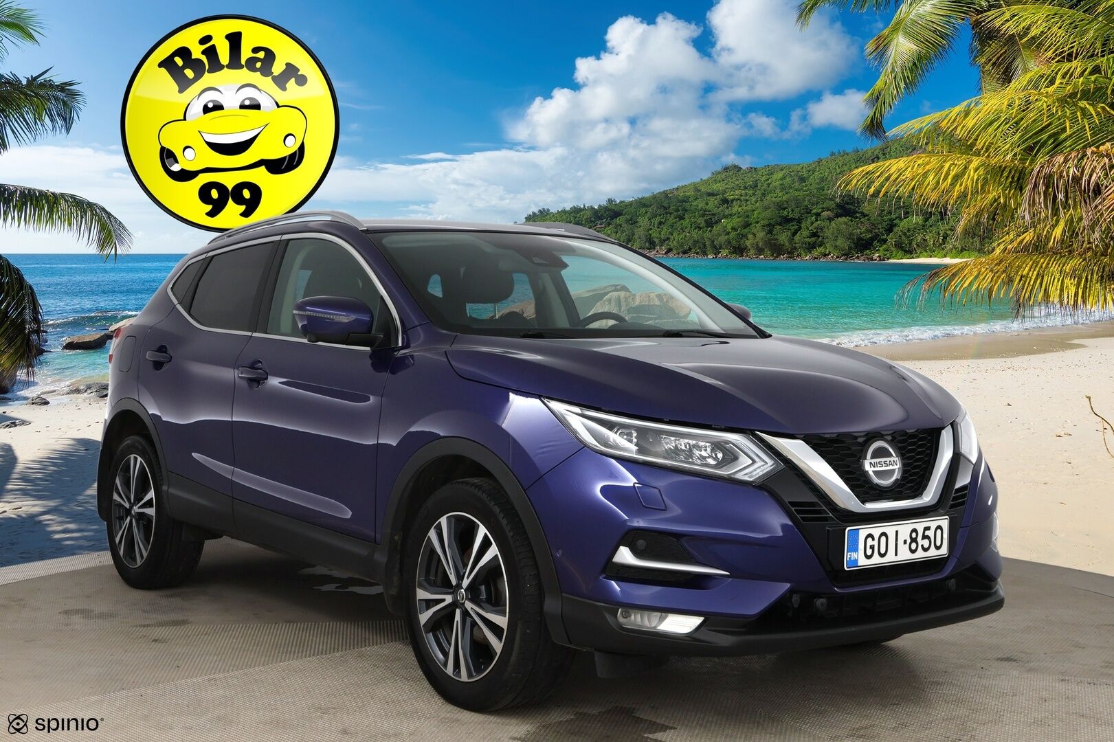 Nissan Qashqai 2020 DIG-T 160 Tekna 2WD DCT MY19-WLTP / Adapt. Vakkari / 1. Om. Suomi-Auto / 360 kamera / Navi - Merkkihuolettu / LED 