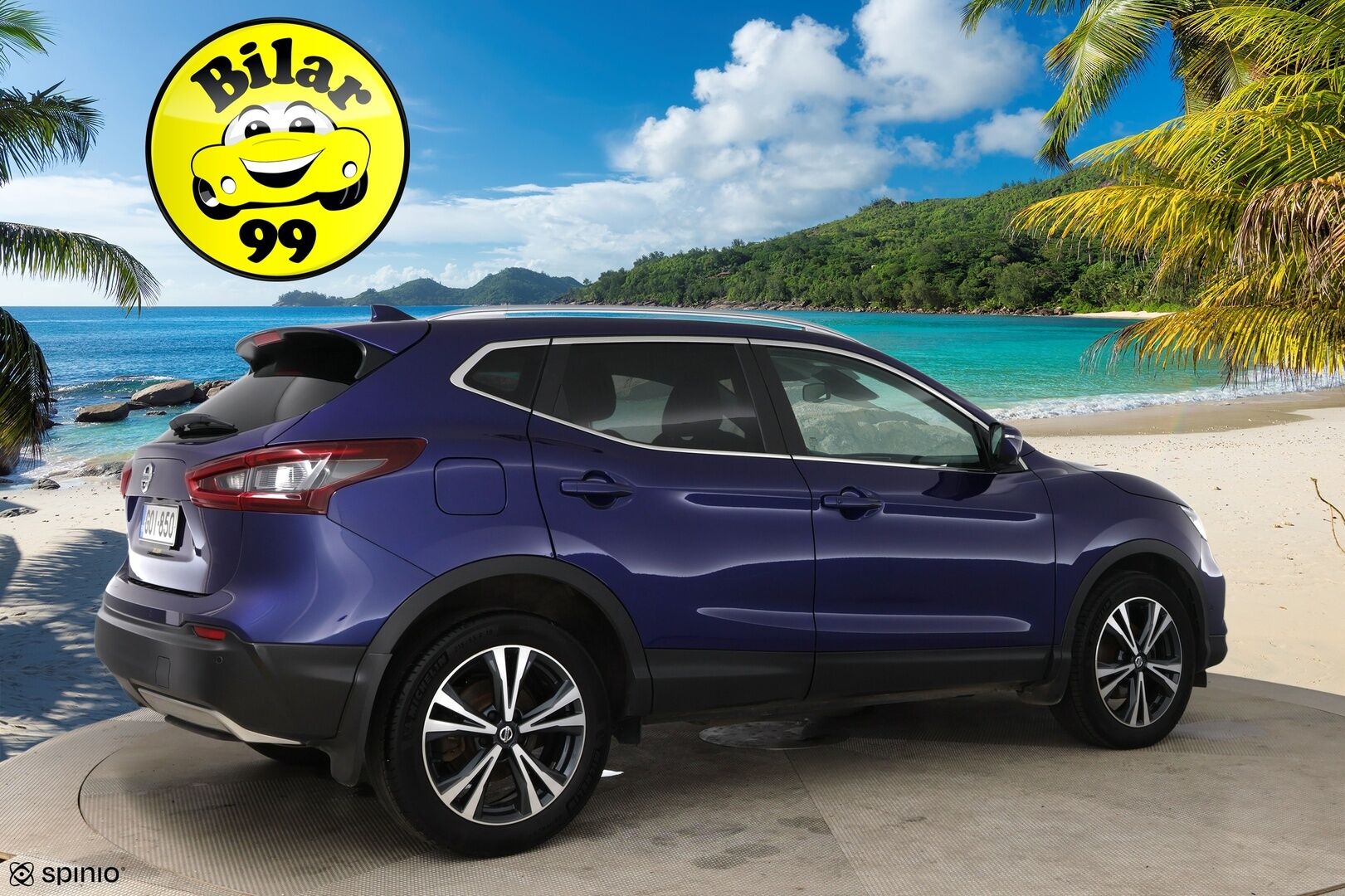 Nissan Qashqai 2020 DIG-T 160 Tekna 2WD DCT MY19-WLTP / Adapt. Vakkari / 1. Om. Suomi-Auto / 360 kamera / Navi - Merkkihuolettu / LED 