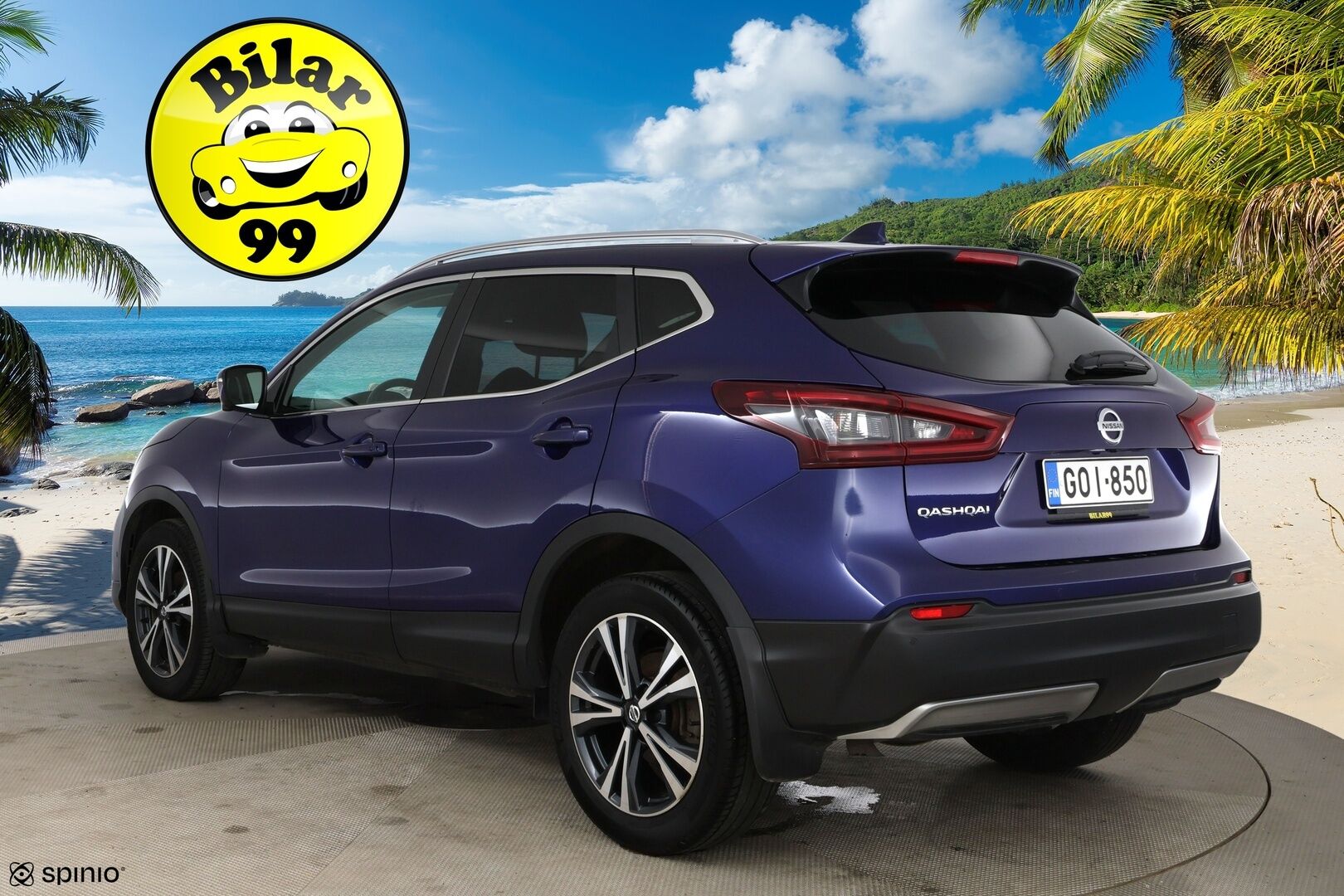 Nissan Qashqai 2020 DIG-T 160 Tekna 2WD DCT MY19-WLTP / Adapt. Vakkari / 1. Om. Suomi-Auto / 360 kamera / Navi - Merkkihuolettu / LED 