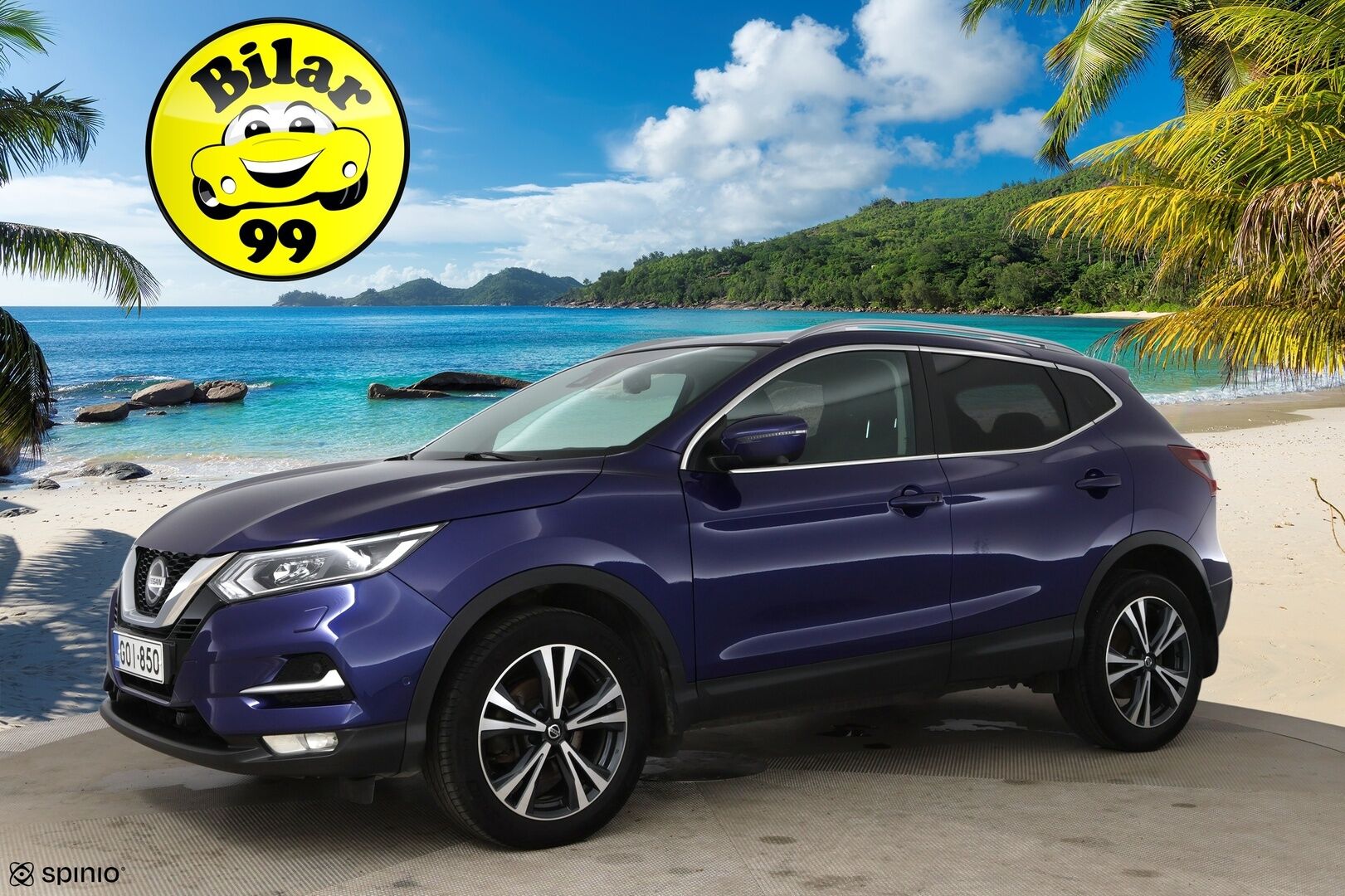 Nissan Qashqai 2020 DIG-T 160 Tekna 2WD DCT MY19-WLTP / Adapt. Vakkari / 1. Om. Suomi-Auto / 360 kamera / Navi - Merkkihuolettu / LED 