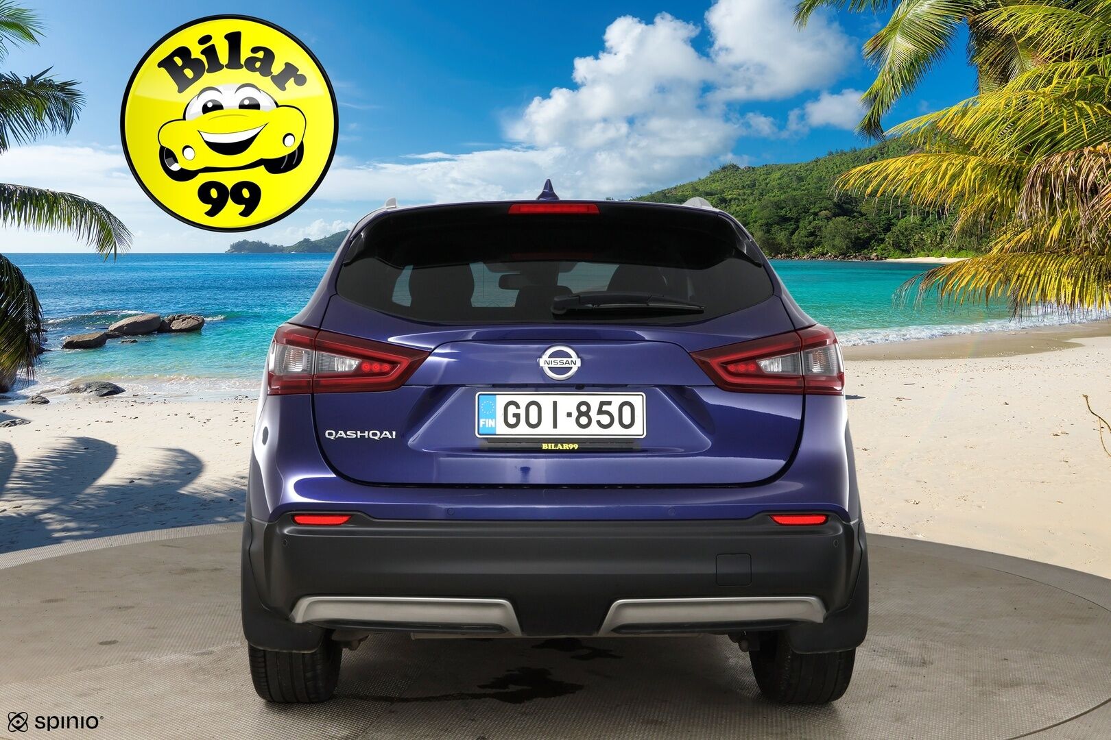 Nissan Qashqai 2020 DIG-T 160 Tekna 2WD DCT MY19-WLTP / Adapt. Vakkari / 1. Om. Suomi-Auto / 360 kamera / Navi - Merkkihuolettu / LED 