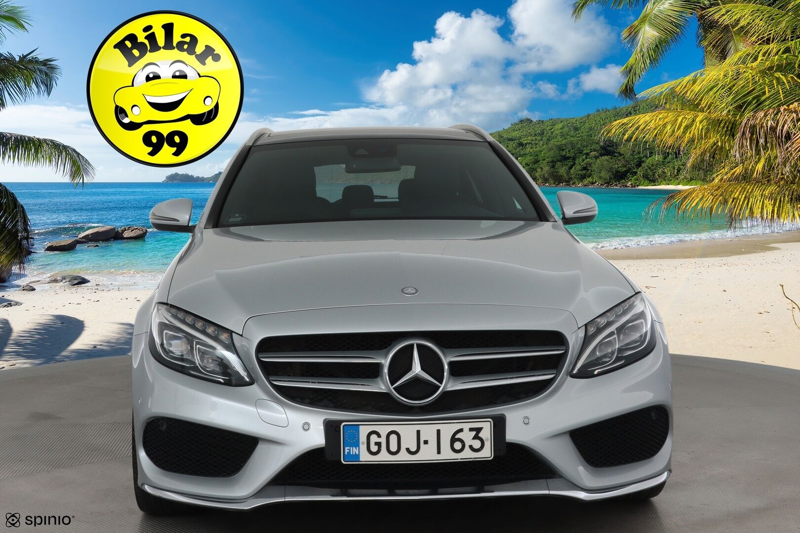 Mercedes-Benz C 2017 220 BlueTec T A Premium Business AMG **Panorama / ILS-LED / P.Kamera / Sporttinahat / Vakkari** - Kahdet Renkaat