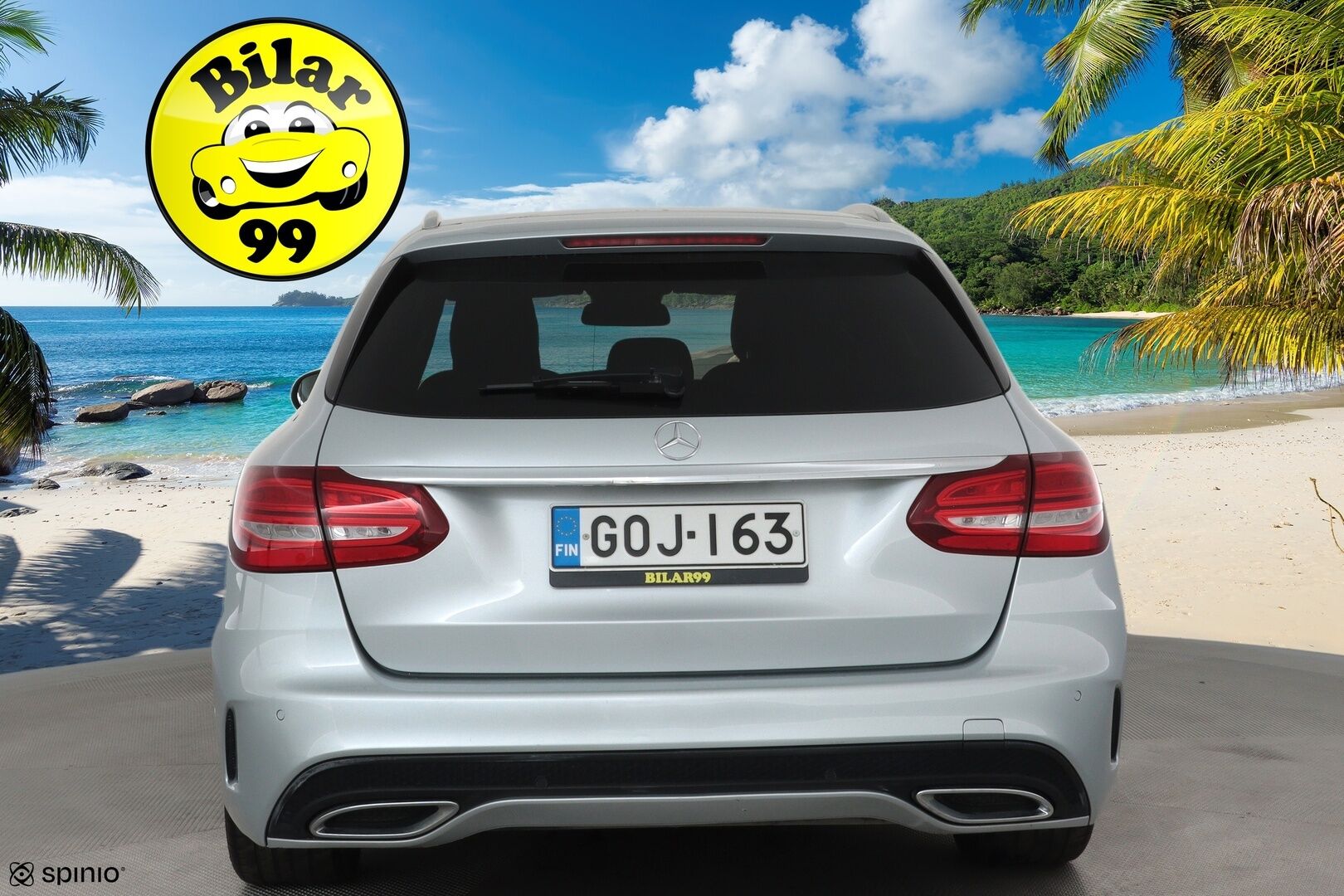 Mercedes-Benz C 2017 220 BlueTec T A Premium Business AMG **Panorama / ILS-LED / P.Kamera / Sporttinahat / Vakkari** - Kahdet Renkaat