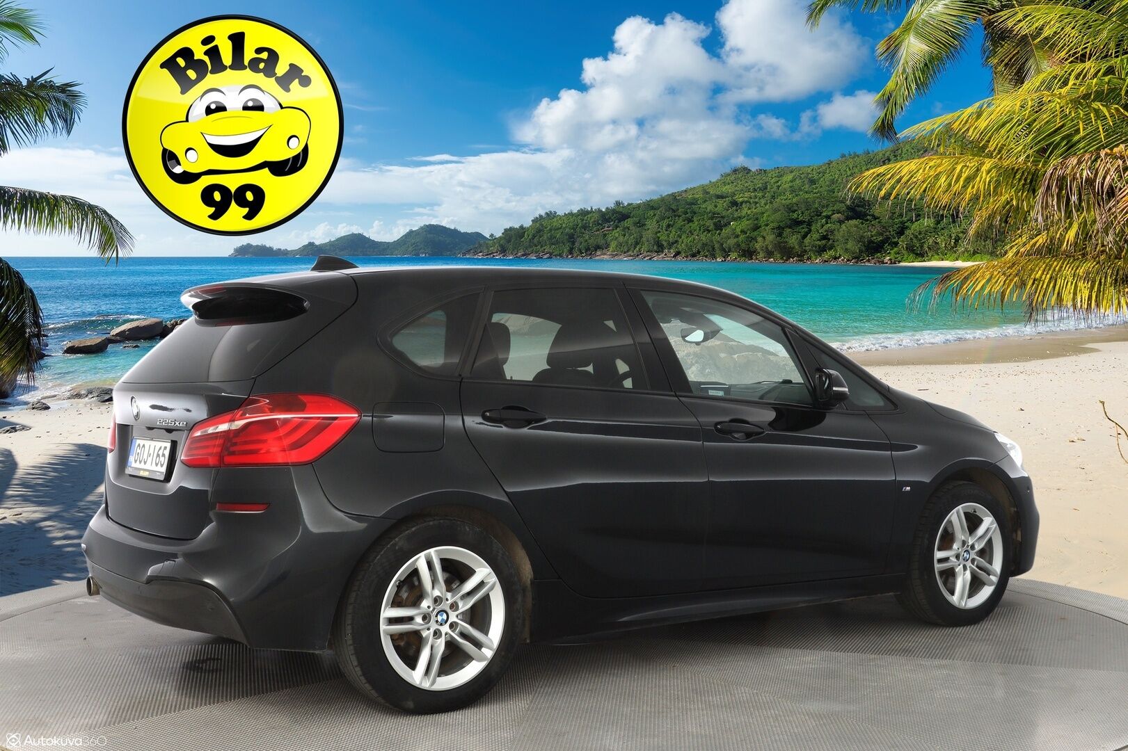 BMW 225 2017 F45 Active Tourer 225xe A Business M Sport - HUD / Vakkari / Kamera / Ratinlämmitin / Sähköluukku / Nahkasisusta / Urheiluistuimet