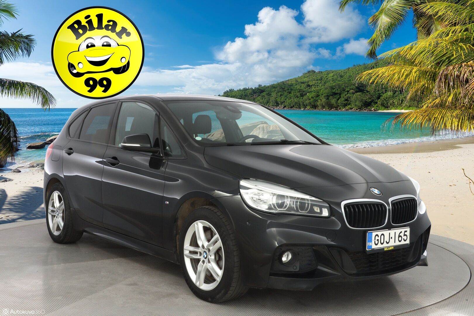 BMW 225 2017 F45 Active Tourer 225xe A Business M Sport - HUD / Vakkari / Kamera / Ratinlämmitin / Sähköluukku / Nahkasisusta / Urheiluistuimet