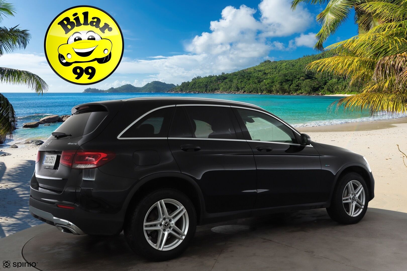 Mercedes-Benz GLC 2021 300 e 4MATIC A Business EQ Power * 1.Om Suomi-auto / Distronic+ / P.kamera / LED / Navi / Sähköluukku / Sporttipenkit * - Kahdet renkaat aluvanteilla - HULLU BLACKWEEK KORKOTARJOUS 2,49%