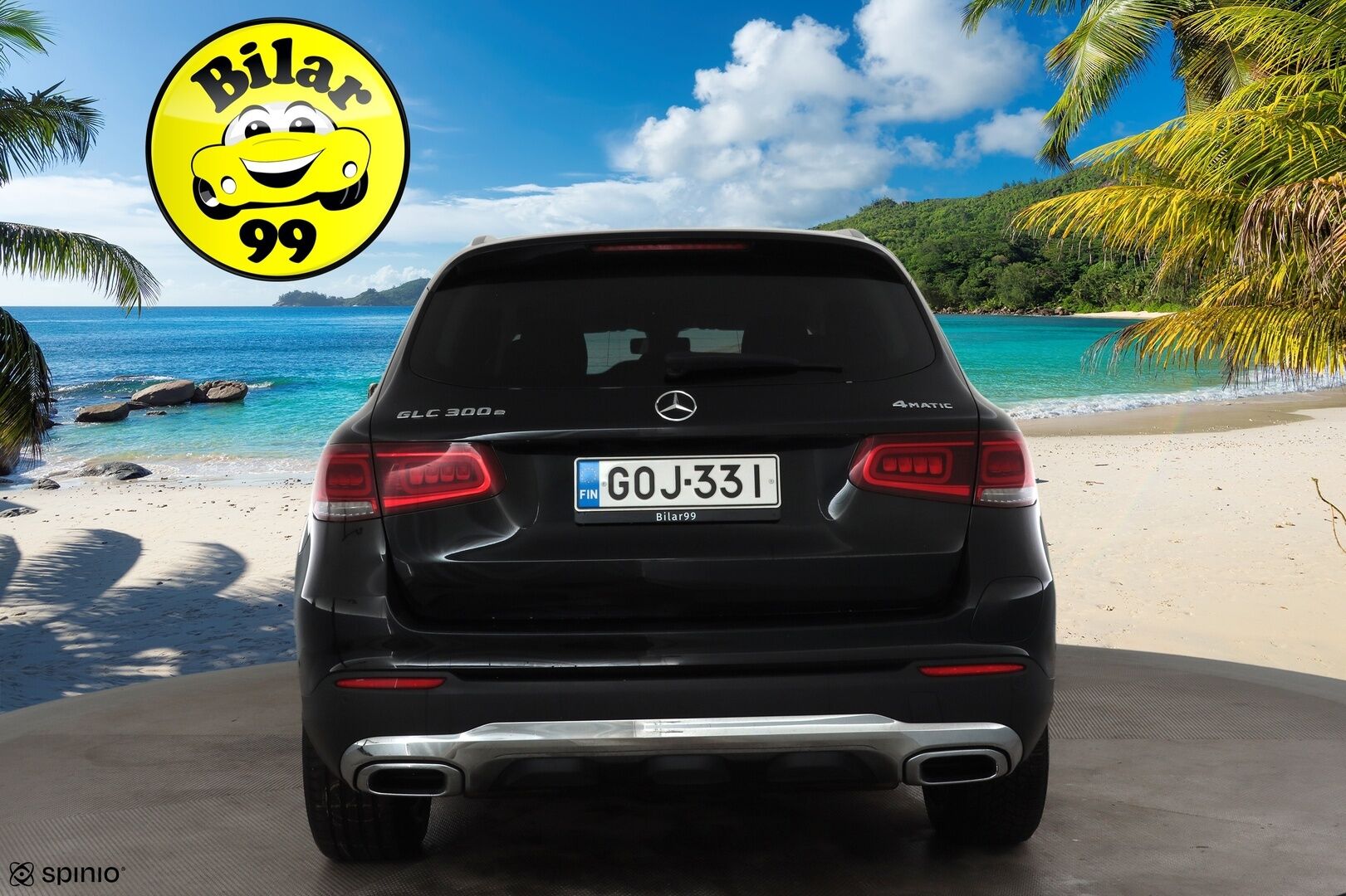 Mercedes-Benz GLC 2021 300 e 4MATIC A Business EQ Power * 1.Om Suomi-auto / Distronic+ / P.kamera / LED / Navi / Sähköluukku / Sporttipenkit * - Kahdet renkaat aluvanteilla - HULLU BLACKWEEK KORKOTARJOUS 2,49%