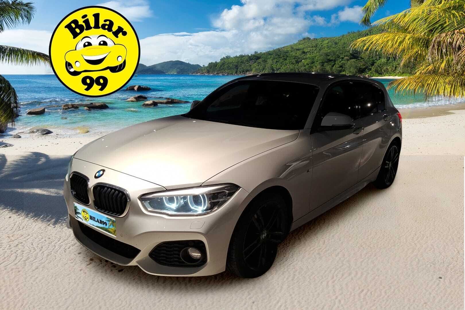 BMW 118 2018 F20 Hatchback 118d xDrive Business M Sport - Upea neliveto manuaali tykki! | Taloudellinen | LCI2 | Black panel | Tutkat eteen ja taakse | Lohko+sisäpistoke | Vakkari 