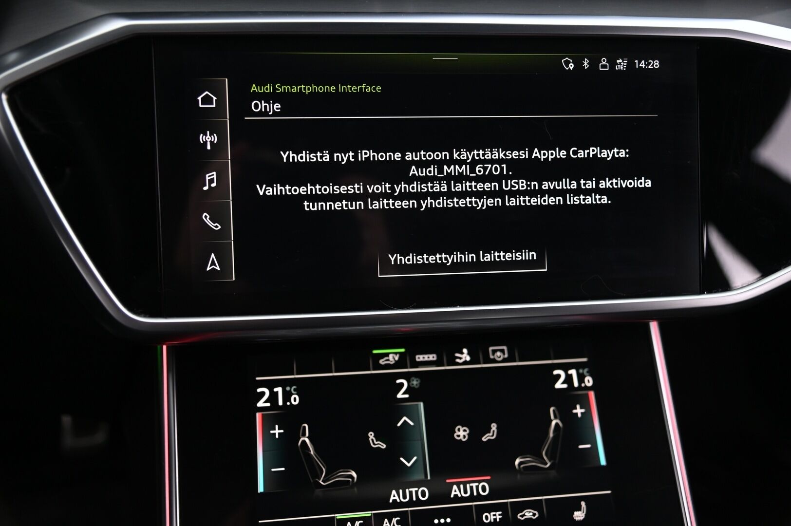 Audi A7 2021 14.1 kwh Business Sport 50 TFSI e quattro S-Line  *Suomi-Auto / S-Line / ACC / Bang & Olufsen / Digimittaristo / Audi Pre Sense* - *Juuri saapunut! / Matrix-LED / Navi / Ambient Light / P-Kamera / Tutkat / Kessy / Audi Smartphone Interface / Urheiluistuimet / 2X Renkaat*