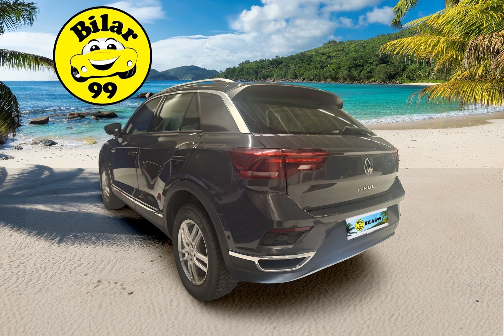 Volkswagen T-Roc 2021 Sport 1,5 TSI EVO 110 kW DSG / 1.Om Suomi-auto / Webasto / ACC / LED-ajovalot / P.kamera / Digimittari / Keyless / Sähkökontti - HULLU BLACKWEEK KORKOTARJOUS 2,49%