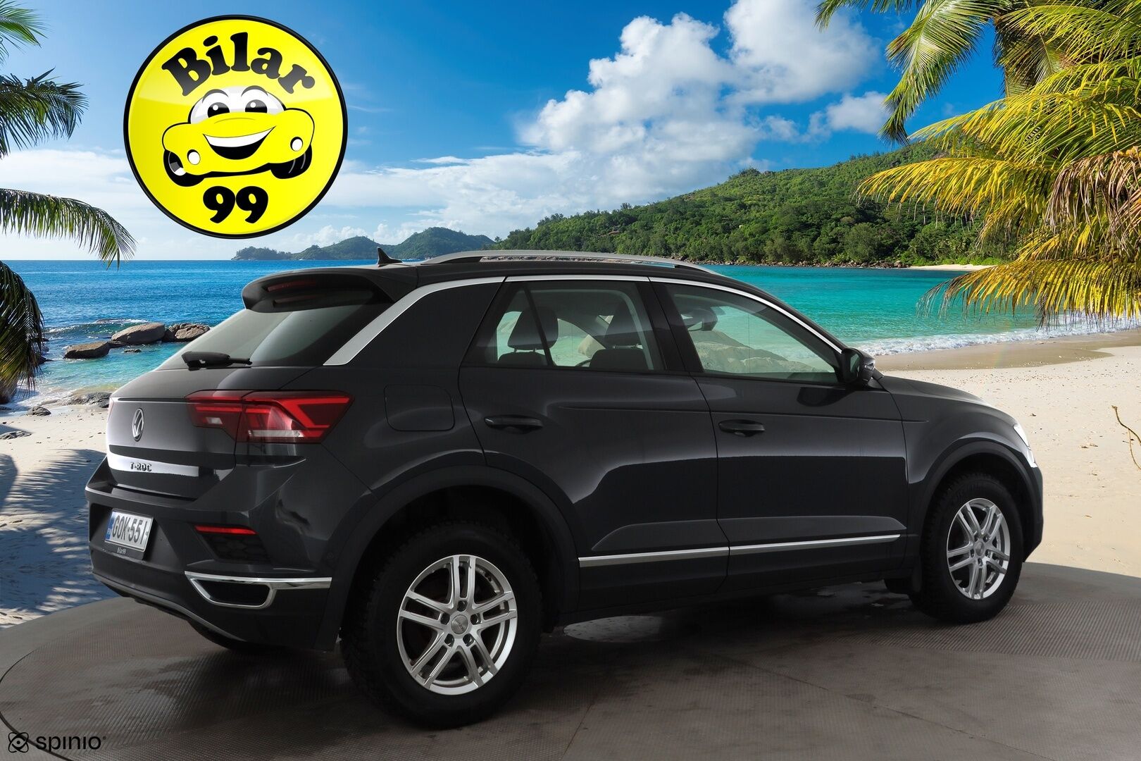 Volkswagen T-Roc 2021 Sport 1,5 TSI EVO 110 kW DSG  * ACC / P.kamera / LED / Webasto / KeylessGo / Sähköluukku / Digimittaristo * - 1.Om Suomi-auto / Kahdet renkaat aluvanteilla