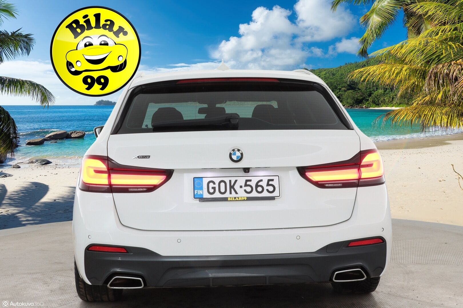BMW 520 2021 G31 M-Sport A xDrive - 3,99 % KORKOTARJOUS TÄHÄN AUTOON 31.8. ASTI! - Suomi-auto / Webasto / Harman&Kardon / 360° Kamera / Sporttipenkit