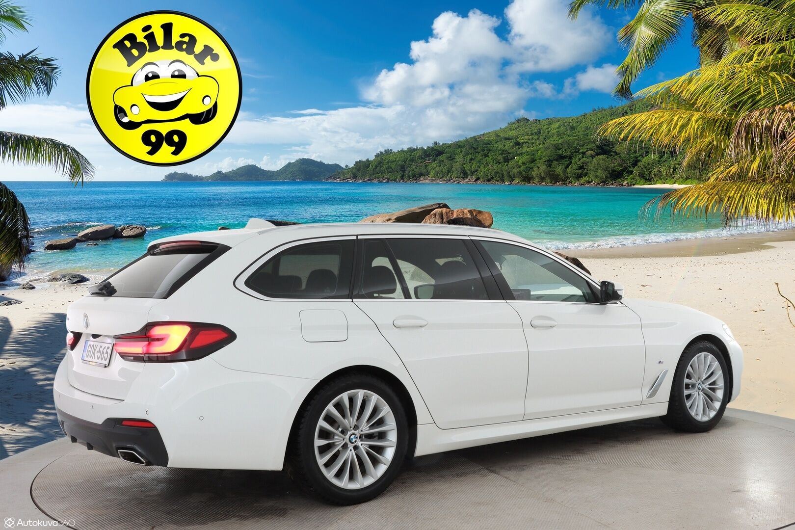 BMW 520 2021 G31 M-Sport A xDrive - 3,99 % KORKOTARJOUS TÄHÄN AUTOON 31.8. ASTI! - Suomi-auto / Webasto / Harman&Kardon / 360° Kamera / Sporttipenkit