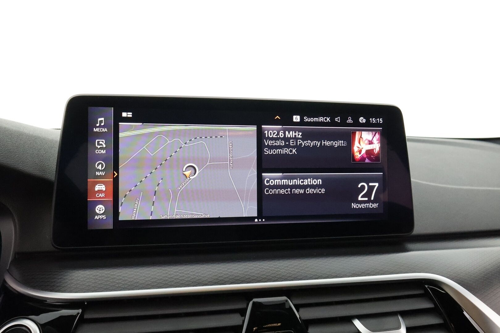 BMW 520 2021 G31 M-Sport A xDrive - 3,99 % KORKOTARJOUS TÄHÄN AUTOON 31.8. ASTI! - Suomi-auto / Webasto / Harman&Kardon / 360° Kamera / Sporttipenkit