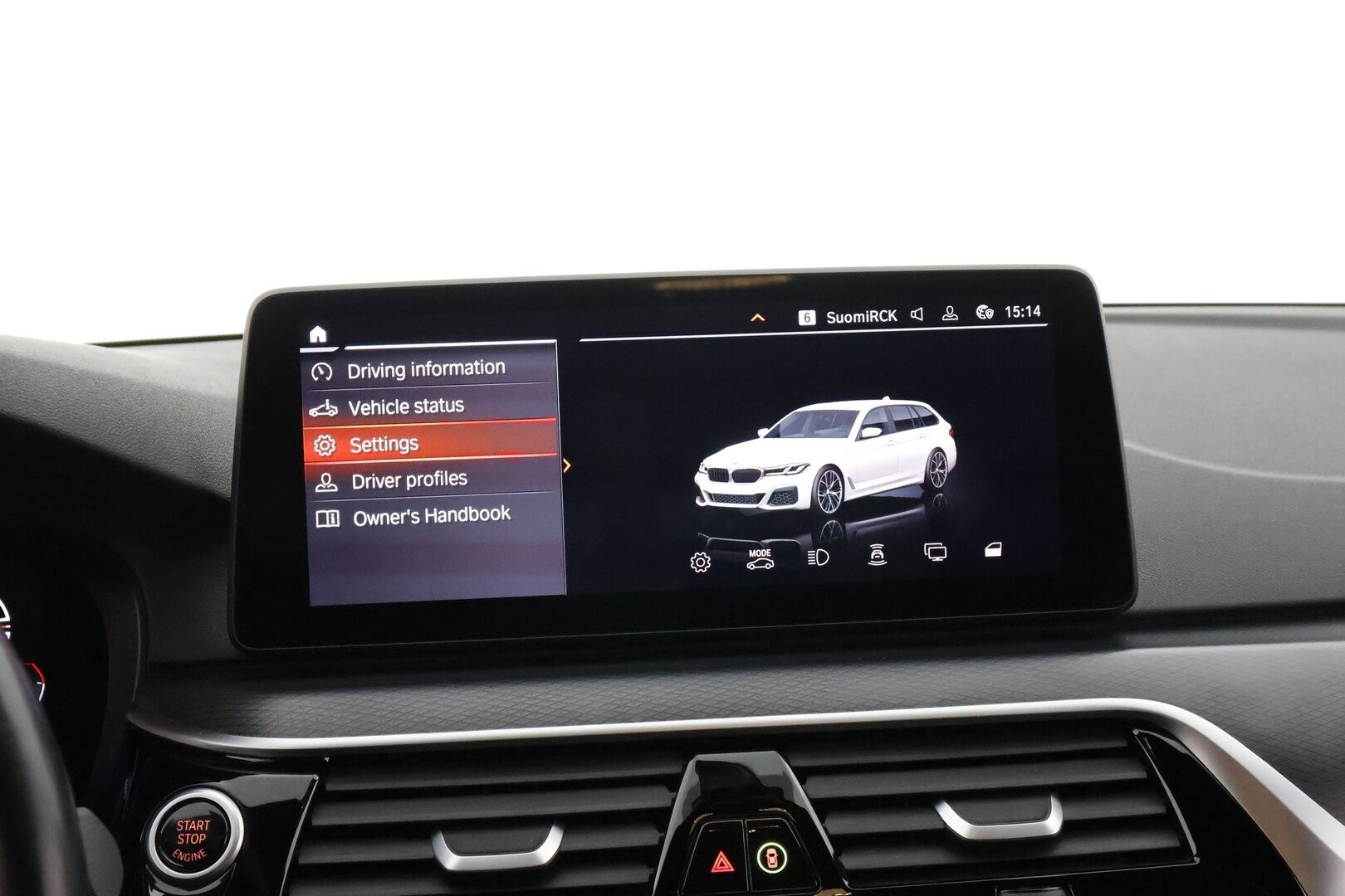 BMW 520 2021 G31 M-Sport A xDrive - 3,99 % KORKOTARJOUS TÄHÄN AUTOON 31.8. ASTI! - Suomi-auto / Webasto / Harman&Kardon / 360° Kamera / Sporttipenkit