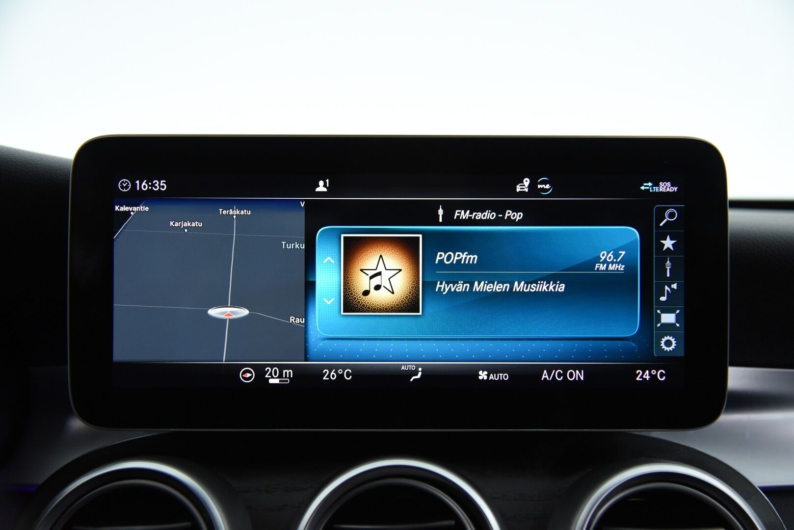 Mercedes-Benz C 2020 300 e T A Business AMG Edition EQ Power / Burmester /  P-kamera / Night paketti / LED / Ambiente / - AMG Sisä- ja ulkopaketilla / Sähk. takaluukku / Apple & Android / - HULLUT JOULUT KORKOTARJOUS 2,49% 