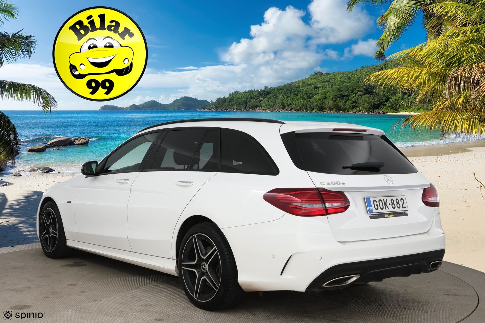 Mercedes-Benz C 2020 300 e T A Business AMG Edition EQ Power * Burmester /  P-kamera / Night paketti / LED / Ambiente * - AMG Sisä- ja ulkopaketilla / Sähk. takaluukku / Apple & Android - HULLUT AVAJAISHULINAT KORKOTARJOUS 3,29 %