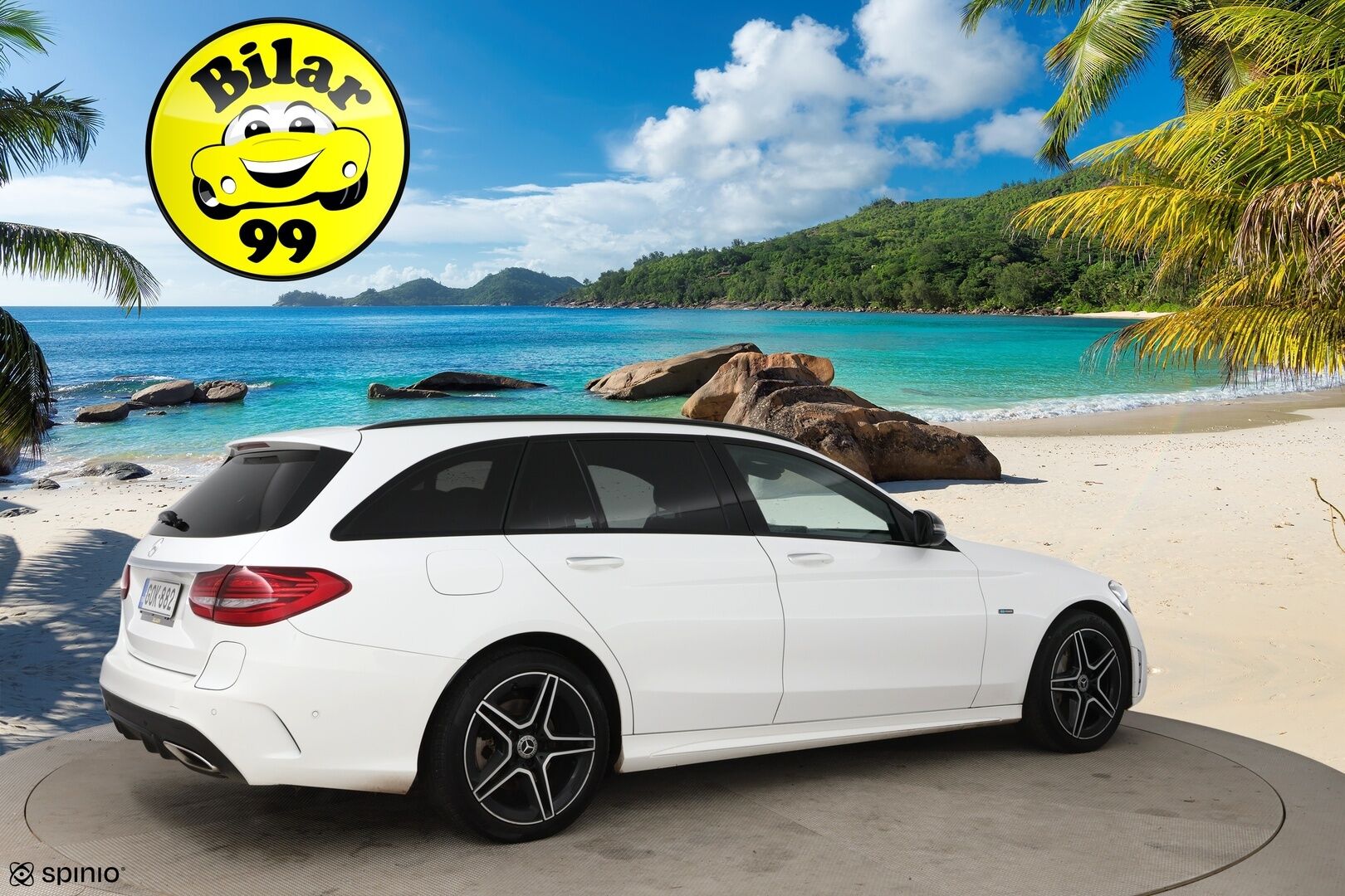 Mercedes-Benz C 2020 300 e T A Business AMG Edition EQ Power * Burmester /  P-kamera / Night paketti / LED / Ambiente * - AMG Sisä- ja ulkopaketilla / Sähk. takaluukku / Apple & Android - HULLUT AVAJAISHULINAT KORKOTARJOUS 3,29 %