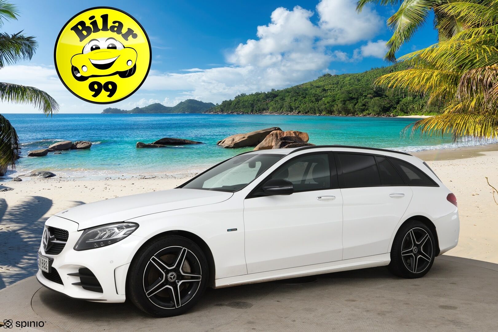 Mercedes-Benz C 2020 300 e T A Business AMG Edition EQ Power * Burmester /  P-kamera / Night paketti / LED / Ambiente * - AMG Sisä- ja ulkopaketilla / Sähk. takaluukku / Apple & Android - HULLUT AVAJAISHULINAT KORKOTARJOUS 3,29 %