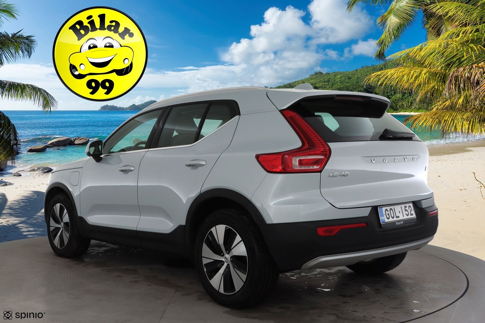 Volvo XC40 2021 T5 TwE Business Inscription Expression aut * ACC / 360° / LED / Navi / Webasto / Vaaleat nahat / KeylessGo / BLIS / H&K * - 1.Om Suomi-auto / Kahdet renkaat aluvanteilla / Merkkihuollettu - HULLUT BLACKWEEK JATKOT - KORKOTARJOUS 2,49%