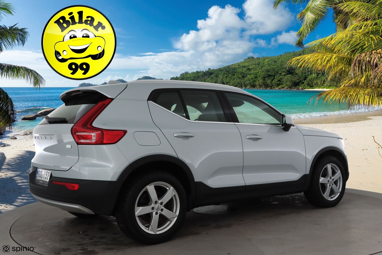 Volvo XC40 2021 T5 TwE Business Inscription Expression aut * ACC / 360° / LED / Navi / Webasto / Vaaleat nahat / KeylessGo / BLIS / H&K * - 1.Om Suomi-auto / Akku kuntotarkastettu / Kahdet renkaat aluvanteilla / Merkkihuollettu