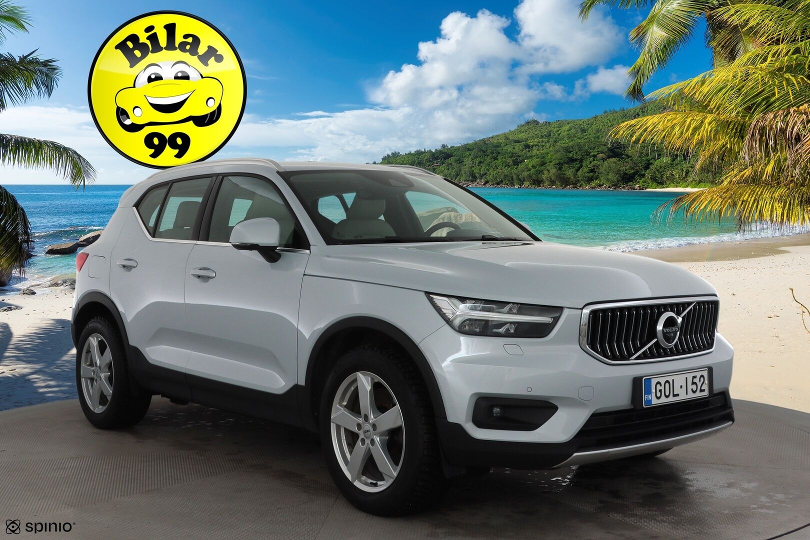 Volvo XC40 2021 T5 TwE Business Inscription Expression aut * ACC / 360° / LED / Navi / Webasto / Vaaleat nahat / KeylessGo / BLIS / H&K * - 1.Om Suomi-auto / Akku kuntotarkastettu / Kahdet renkaat aluvanteilla / Merkkihuollettu