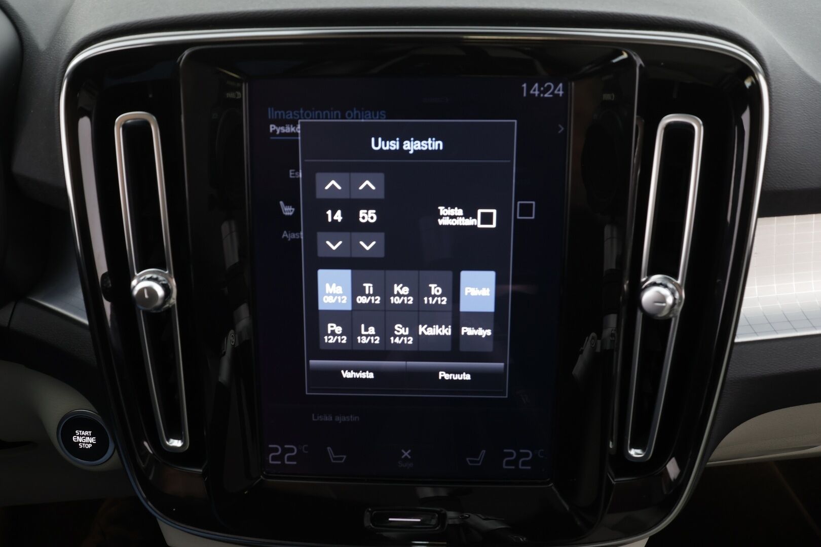 Volvo XC40 2021 T5 TwE Business Inscription Expression aut * ACC / 360° / LED / Navi / Webasto / Vaaleat nahat / KeylessGo / BLIS / H&K * - 1.Om Suomi-auto / Akku kuntotarkastettu / Kahdet renkaat aluvanteilla / Merkkihuollettu