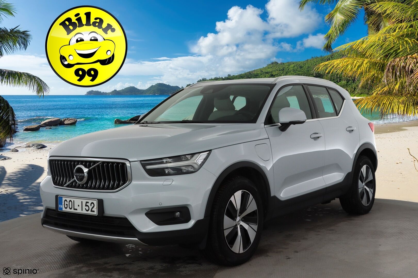 Volvo XC40 2021 T5 TwE Business Inscription Expression aut * ACC / 360° / LED / Navi / Webasto / Vaaleat nahat / KeylessGo / BLIS / H&K * - 1.Om Suomi-auto / Akku kuntotarkastettu / Kahdet renkaat aluvanteilla / Merkkihuollettu