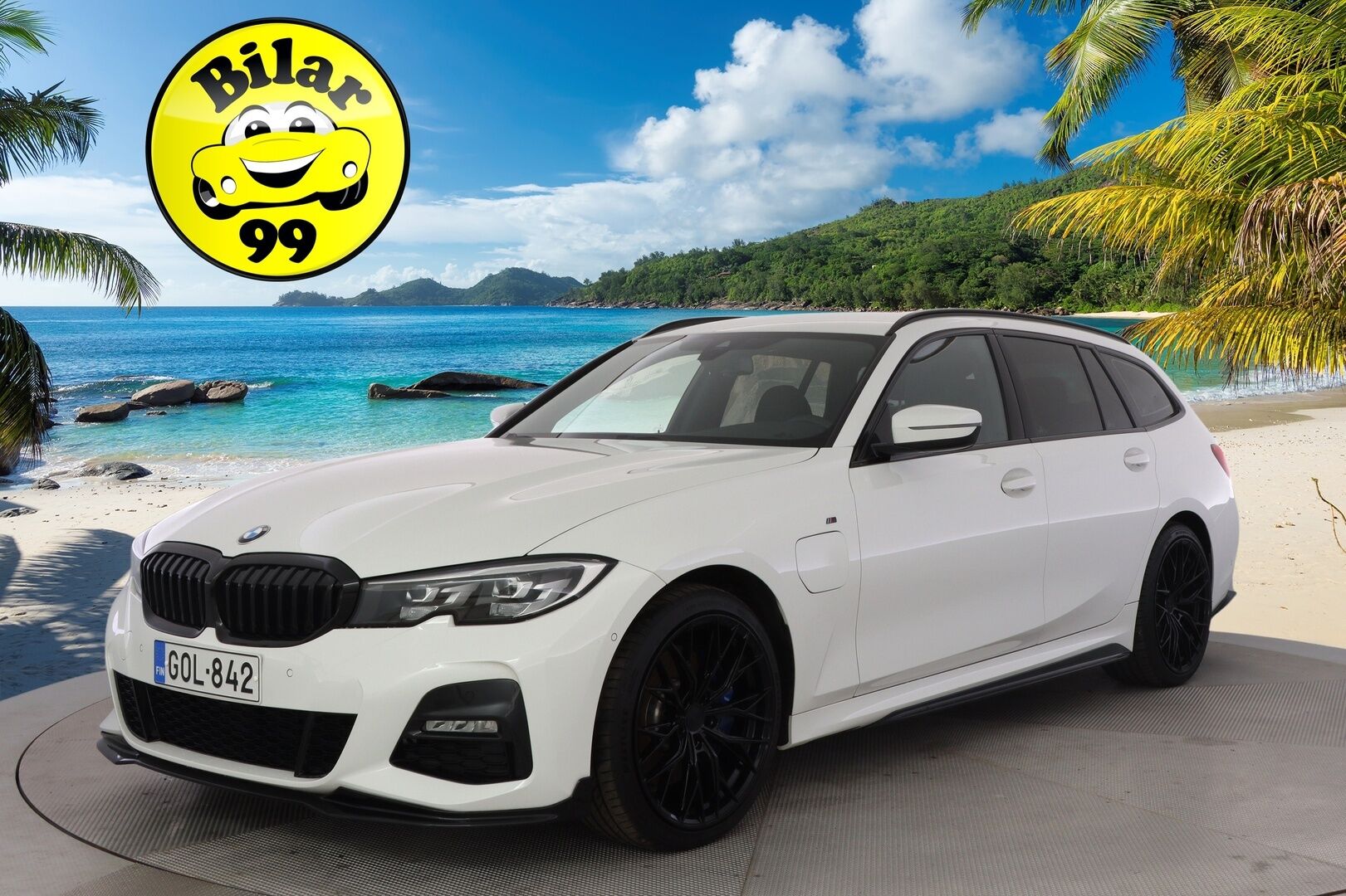 BMW 330 2021 G21 Touring 330e xDrive A Charged Edition M Sport - Vakkari / Koukku / P-kamera / HiFi / Nahka-alcantara Sporttipenkit / 2x renkaat / Apple&Android / - HULLU BLACKWEEK KORKOTARJOUS 2,49%