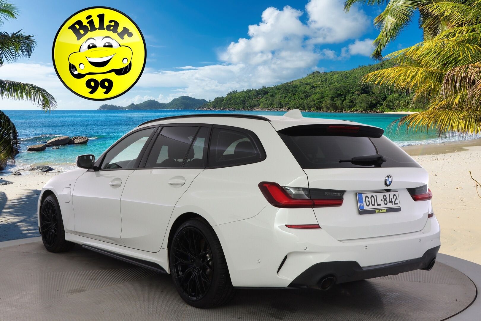 BMW 330 2021 G21 Touring 330e xDrive A Charged Edition M Sport - Vakkari / Koukku / P-kamera / HiFi / Nahka-alcantara Sporttipenkit / 2x renkaat / Apple&Android / - HULLU BLACKWEEK KORKOTARJOUS 2,49%