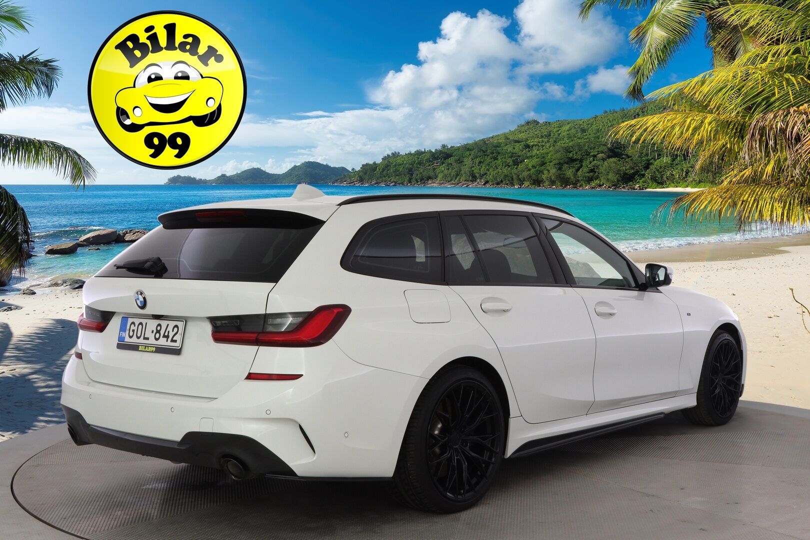 BMW 330 2021 G21 Touring 330e xDrive A Charged Edition M Sport - Vakkari / Koukku / P-kamera / HiFi / Nahka-alcantara Sporttipenkit / 2x renkaat / Apple&Android / - HULLU BLACKWEEK KORKOTARJOUS 2,49%