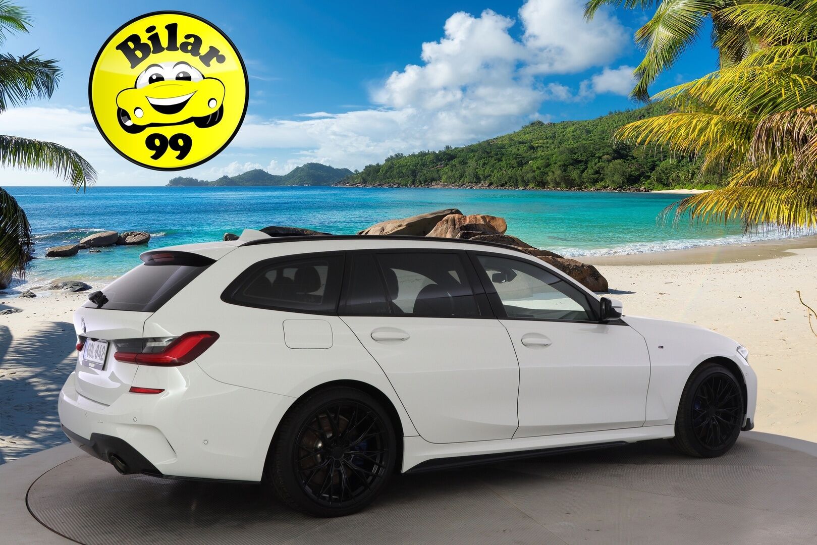 BMW 330 2021 G21 Touring 330e xDrive A Charged Edition M Sport - Vakkari / Koukku / P-kamera / HiFi / Nahka-alcantara Sporttipenkit / 2x renkaat / Apple&Android / - HULLU BLACKWEEK KORKOTARJOUS 2,49%