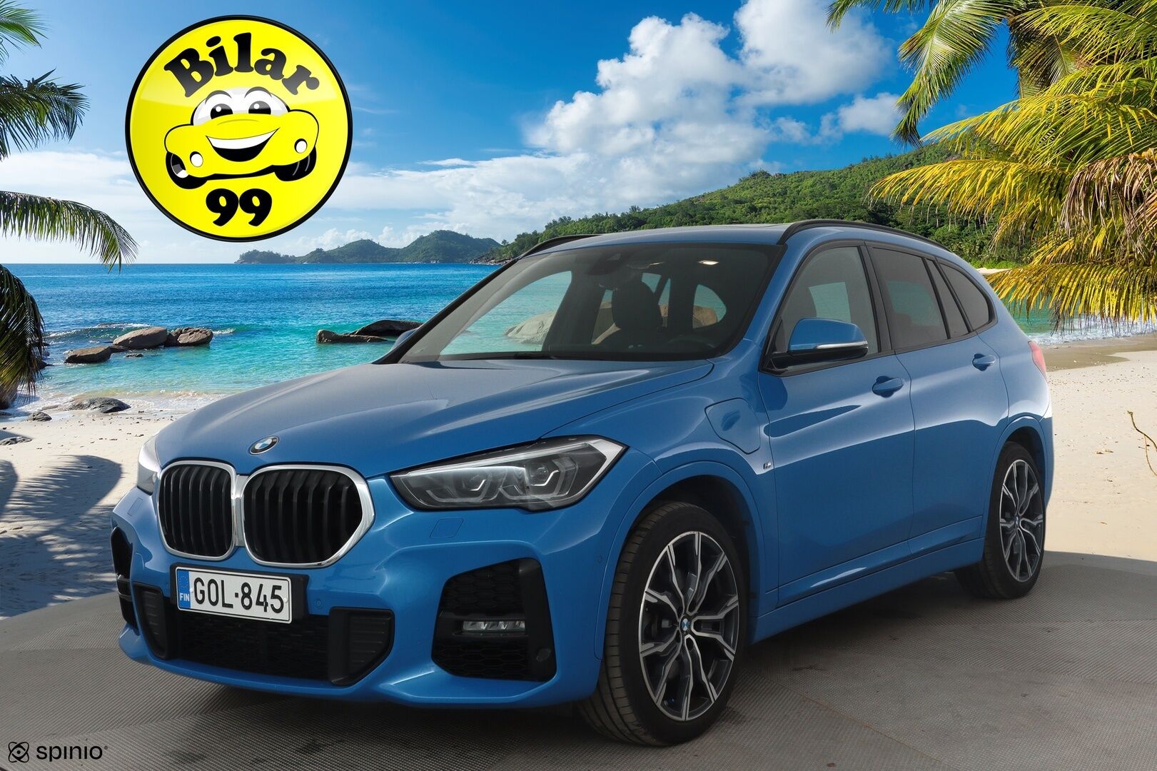 BMW X1 2021 F48 xDrive25e A Charged Edition M Sport *Adapt.Vakkari / Panorama / H&K / HUD / Vetokoukku / Sporttipenkit / P.kamera* - Suomi-auto / Akku kuntotarkastettu! / Kahdet renkaat aluvanteilla