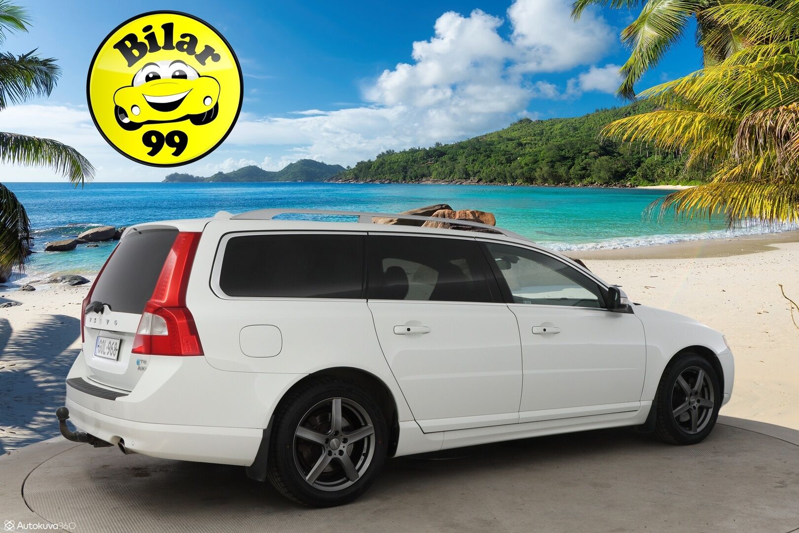 Volvo V70 2008 T6 AWD Polestar - Webasto / High Perf Audio / Nahkasisusta / Vetokoukku / Xenon / Peruutustutka / Harvinaisuus!