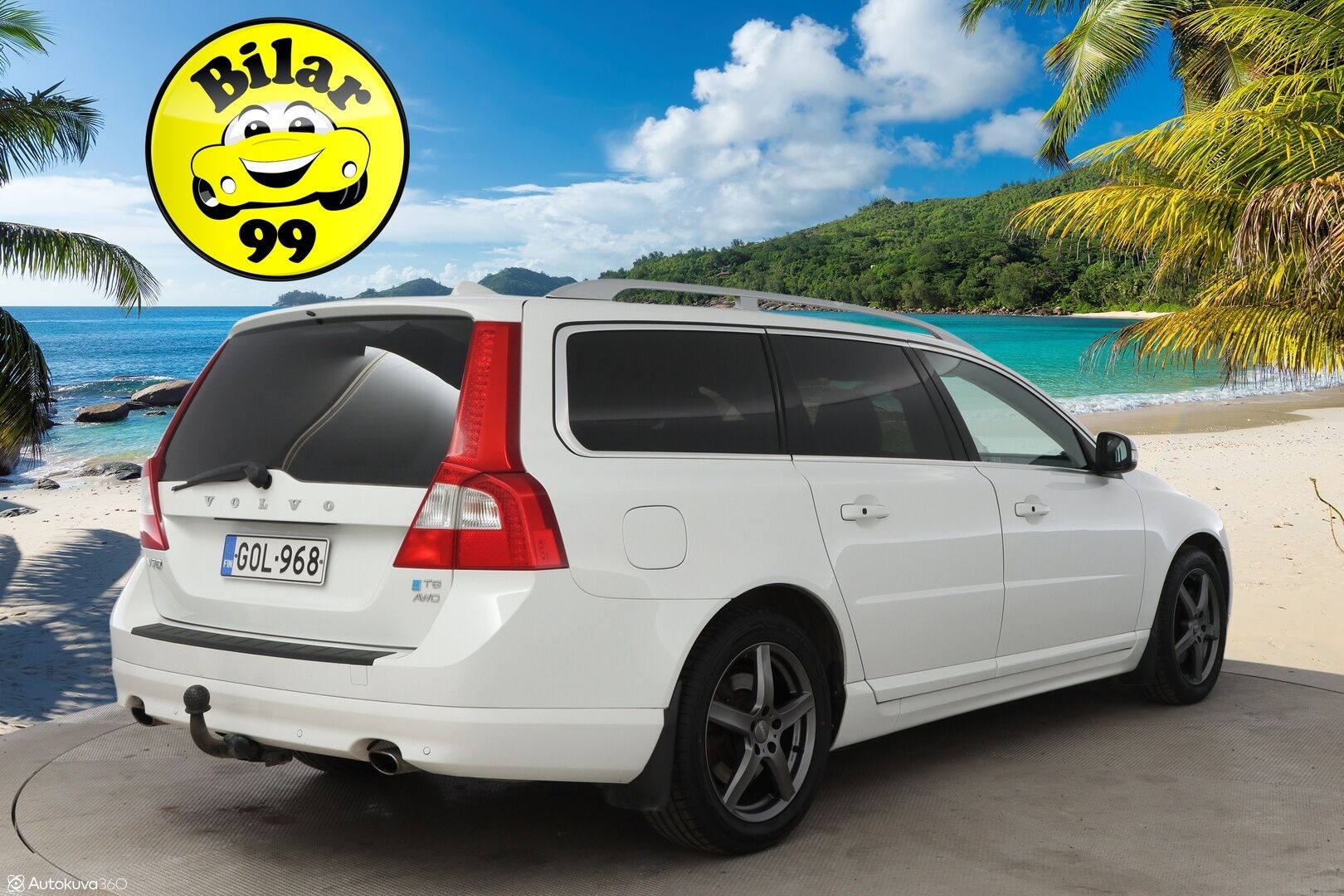 Volvo V70 2008 T6 AWD Polestar - Webasto / High Perf Audio / Nahkasisusta / Vetokoukku / Xenon / Peruutustutka / Harvinaisuus!